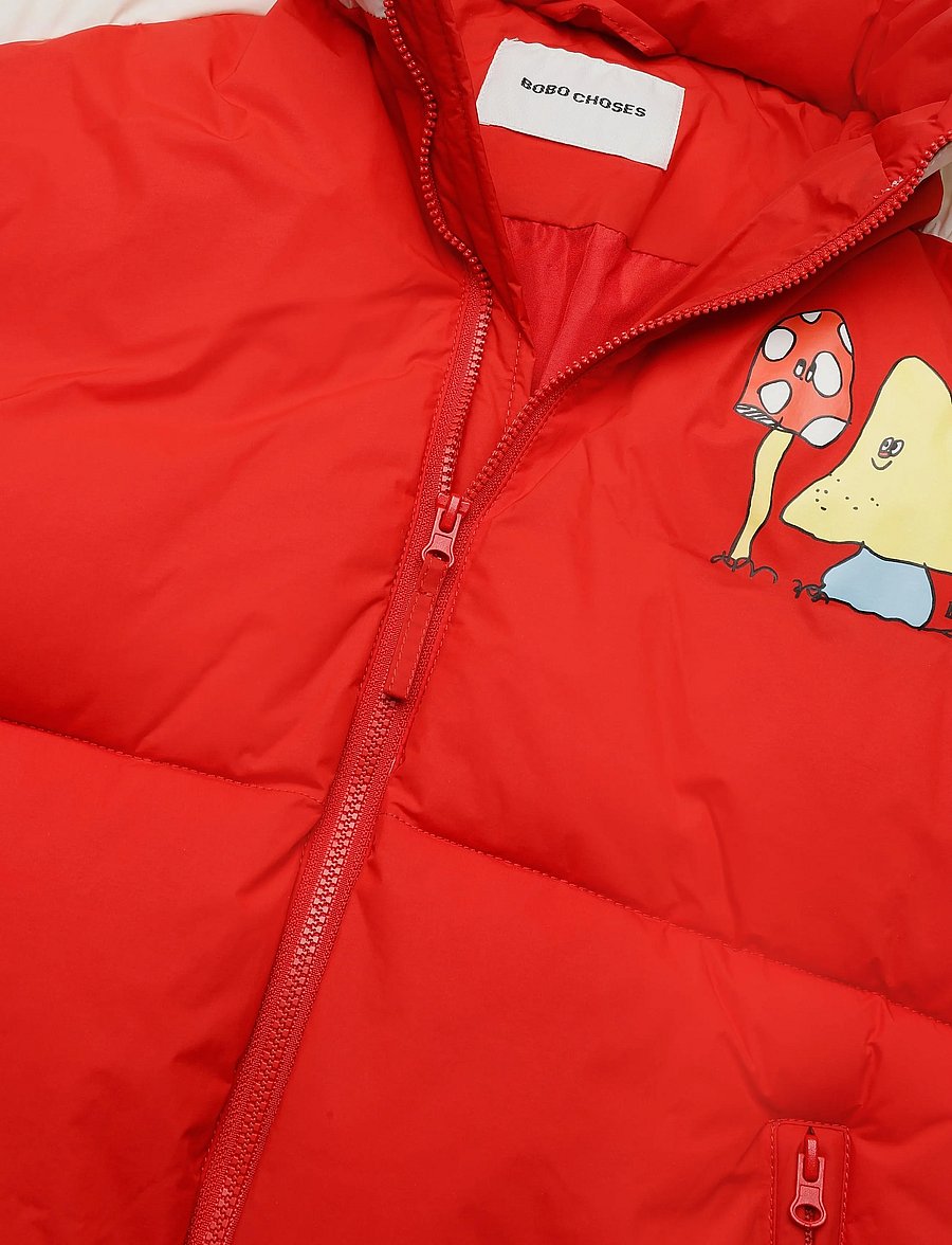 Bobo Choses - Mush Monster anorak Bobo Choses - anoraks - red - 2