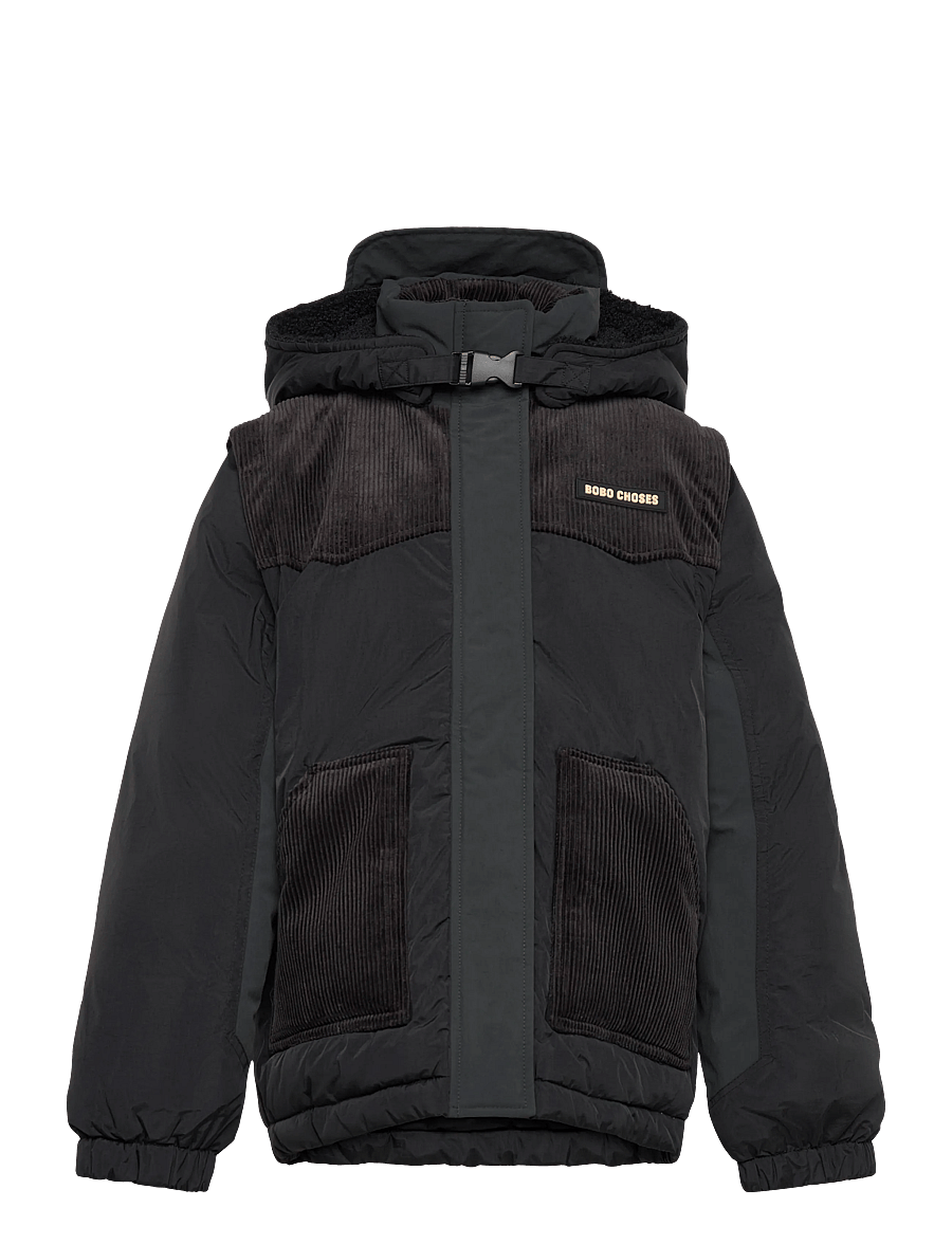 Bobo Choses - Bobo Choses padded anorak outwear - navy - 0