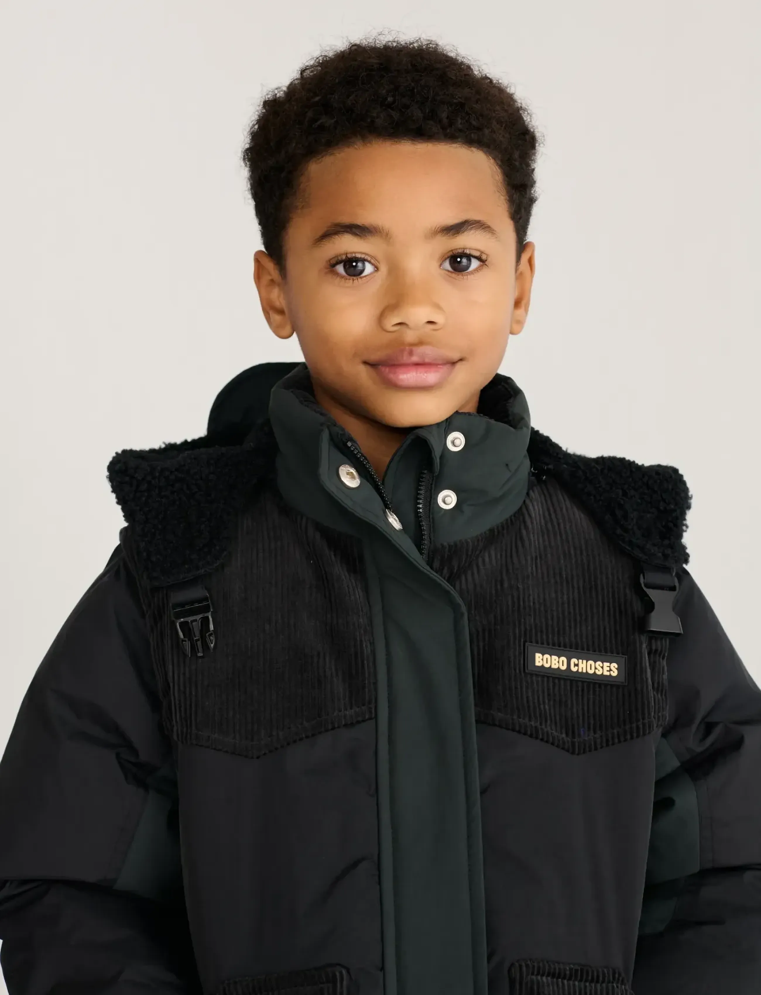 Bobo Choses Bobo Choses padded anorak outwear - Bobo Choses - NAVY / navy