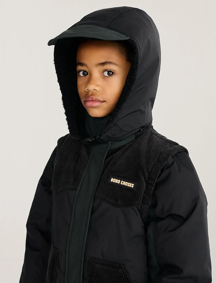 Bobo Choses - Bobo Choses padded anorak outwear - anoraks - navy - 5