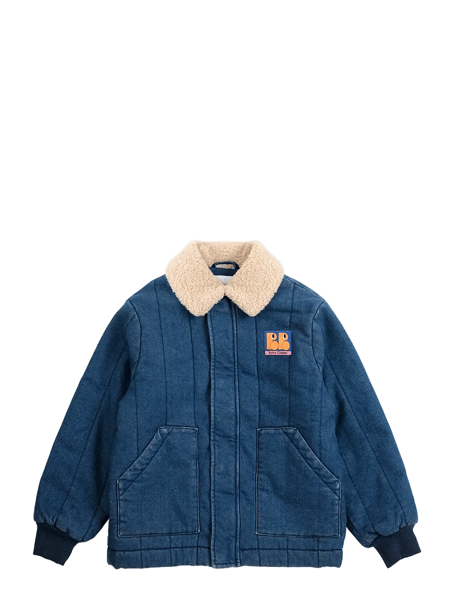 Bobo Choses - Booo Bo Choses Tag denim jacket - jeansjacken - navy - 1
