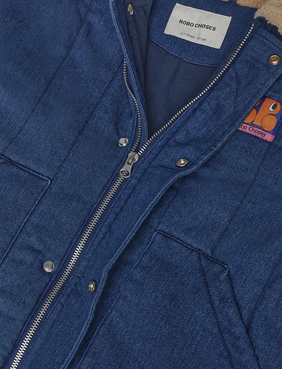 Bobo Choses - Booo Bo Choses Tag denim jacket - jeansjacken - navy - 5