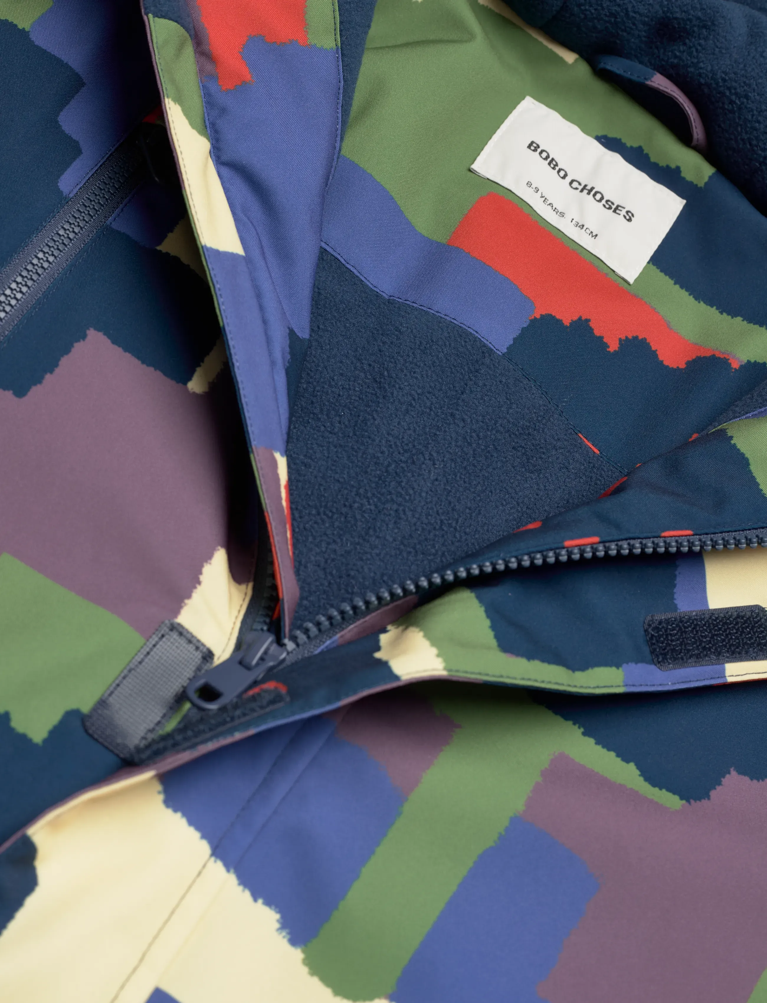 Bobo Choses - Paint Forest all over ski anorak - multi coloured - 2