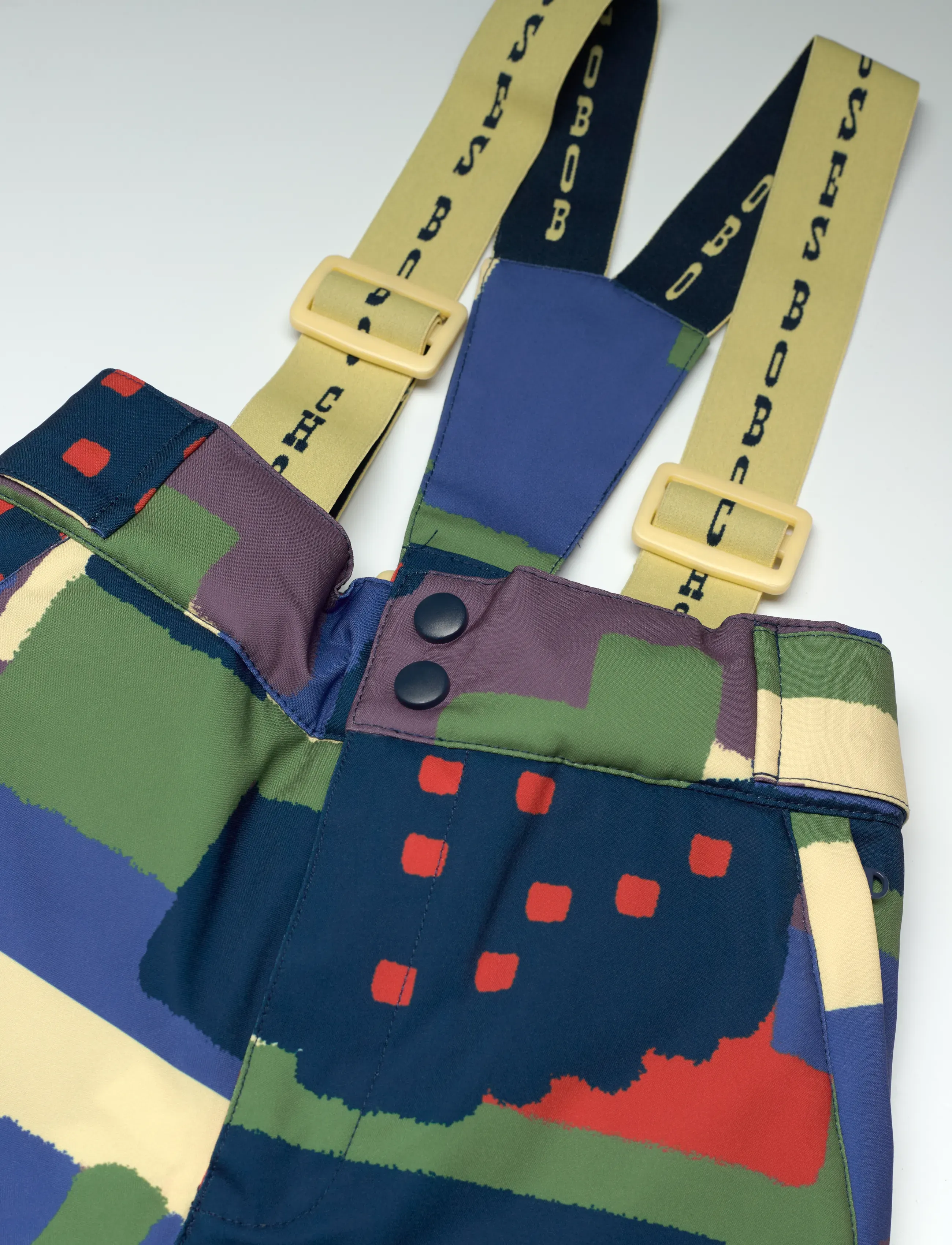 Bobo Choses - Paint Forest all over ski pants - multi coloured - 3