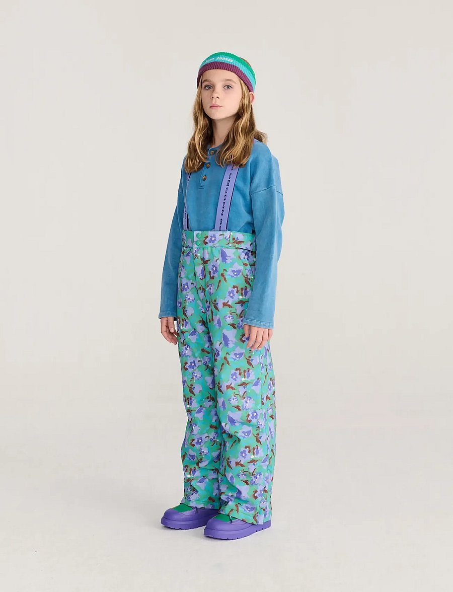 Bobo Choses - Watercolor all over ski pants - winterhose - purple - 3