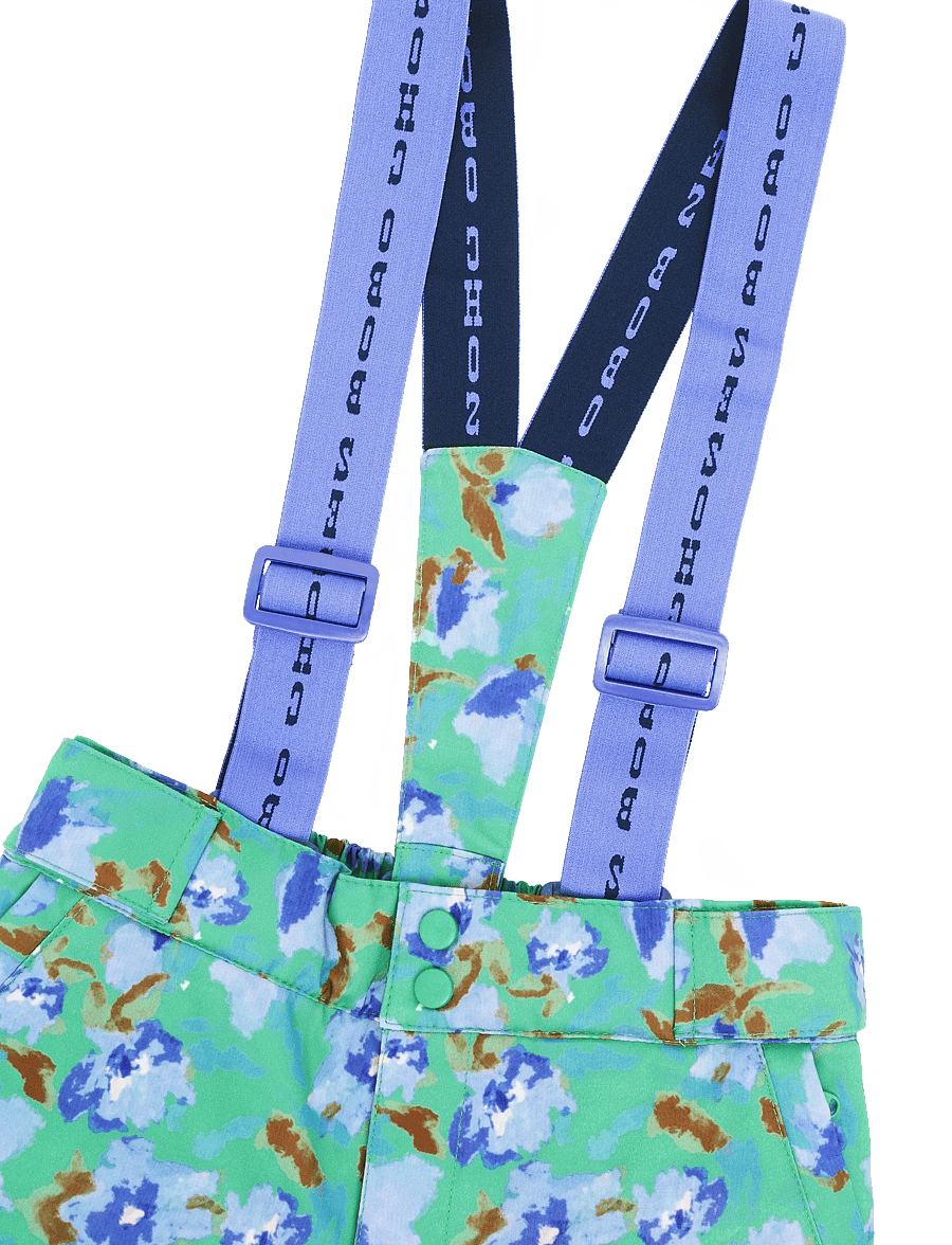 Bobo Choses - Watercolor all over ski pants - vinterbukser - purple - 2