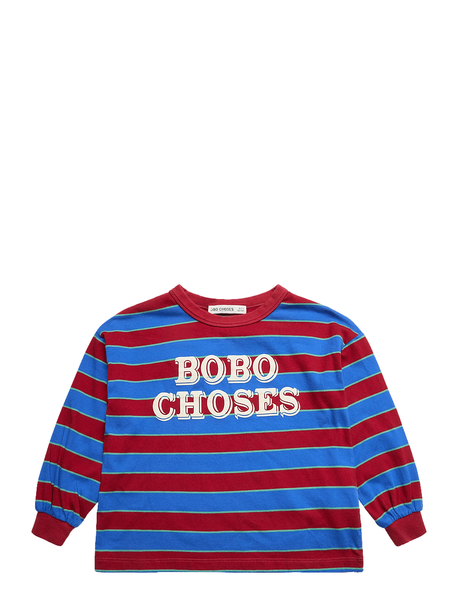 Bobo Choses - Bobo Choses Embossed T-shirt top - långärmade t-shirts - multi coloured - 1