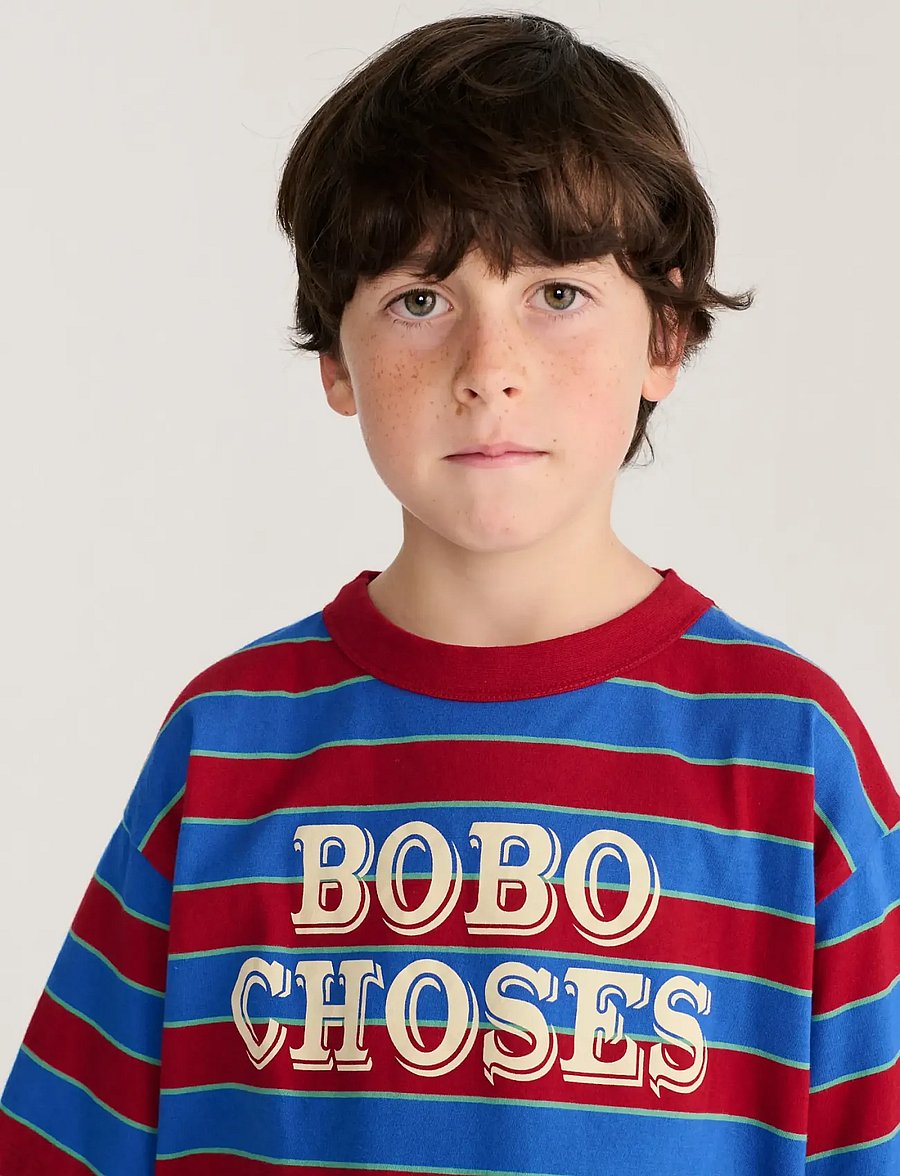 Bobo Choses - Bobo Choses Embossed T-shirt top - långärmade t-shirts - multi coloured - 0