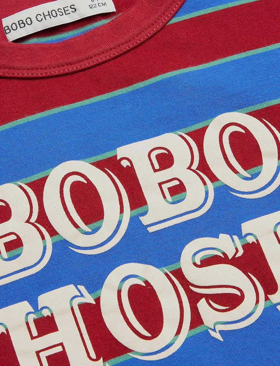 Bobo Choses - Bobo Choses Embossed T-shirt top - långärmade t-shirts - multi coloured - 5