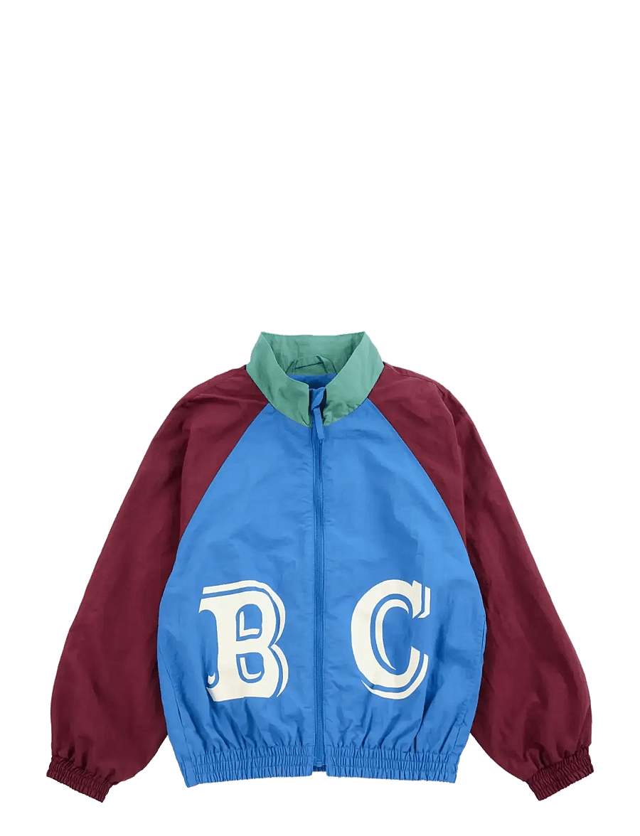 Bobo Choses - B.C. Embossed tracksuit jacket Bobo Choses - leichte jacken - blue - 1