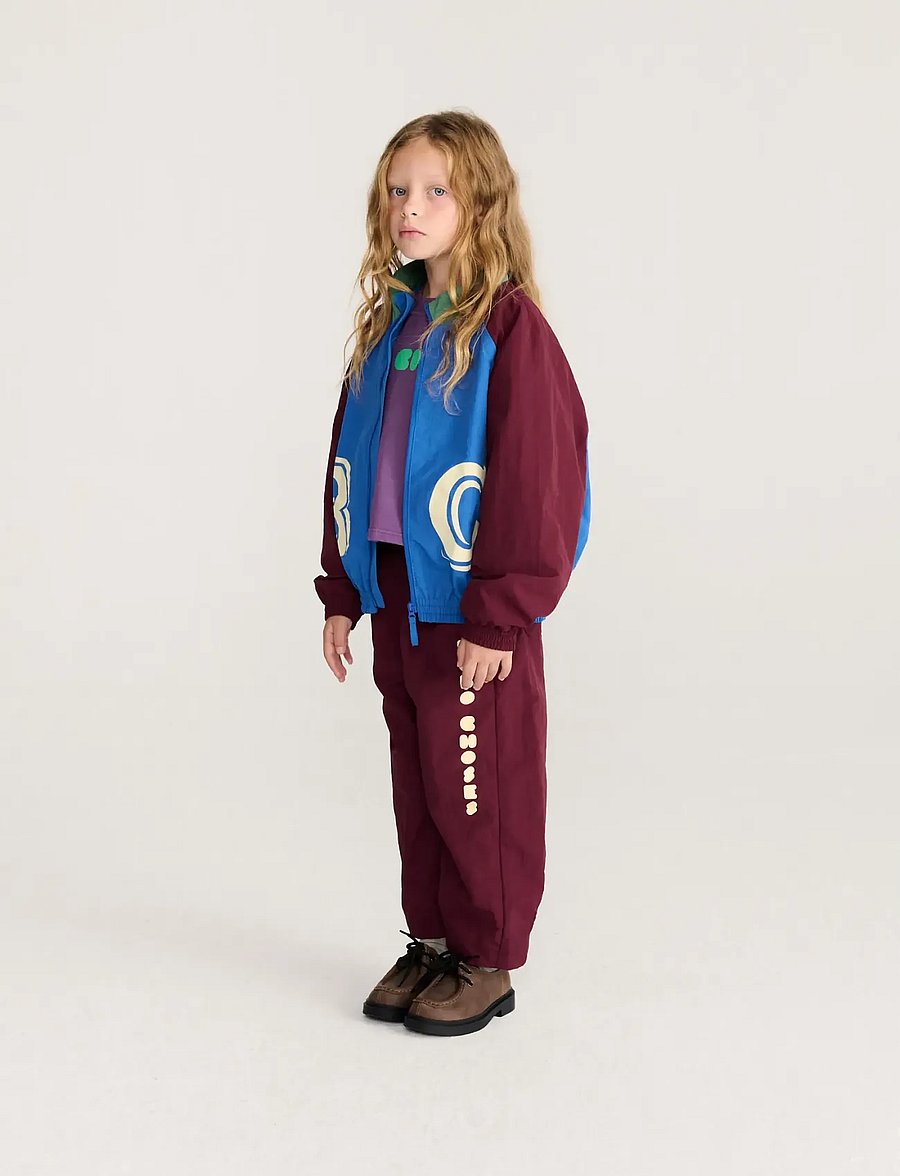 Bobo Choses - B.C. Embossed tracksuit jacket Bobo Choses - leichte jacken - blue - 3