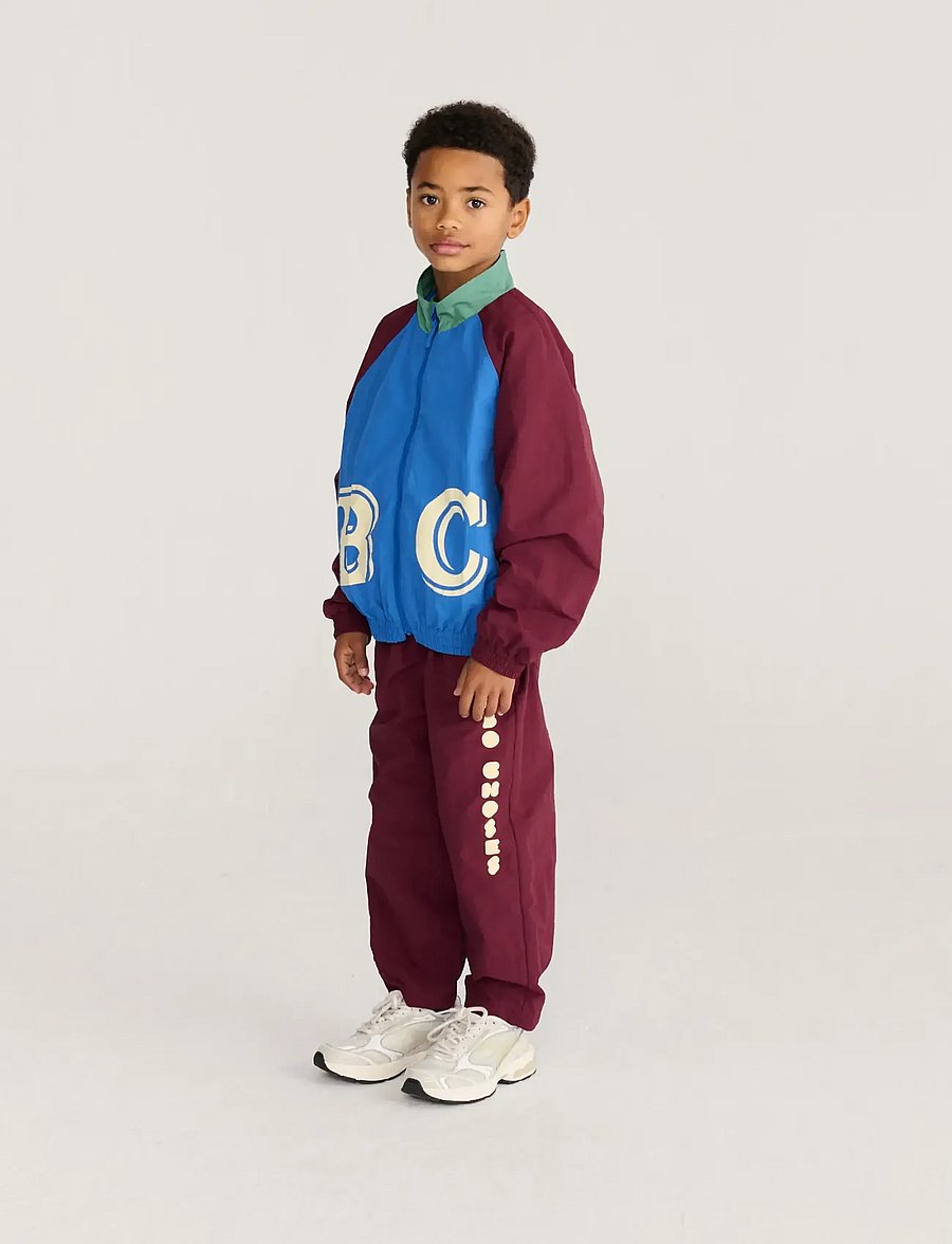Bobo Choses - B.C. Embossed tracksuit jacket Bobo Choses - leichte jacken - blue - 5