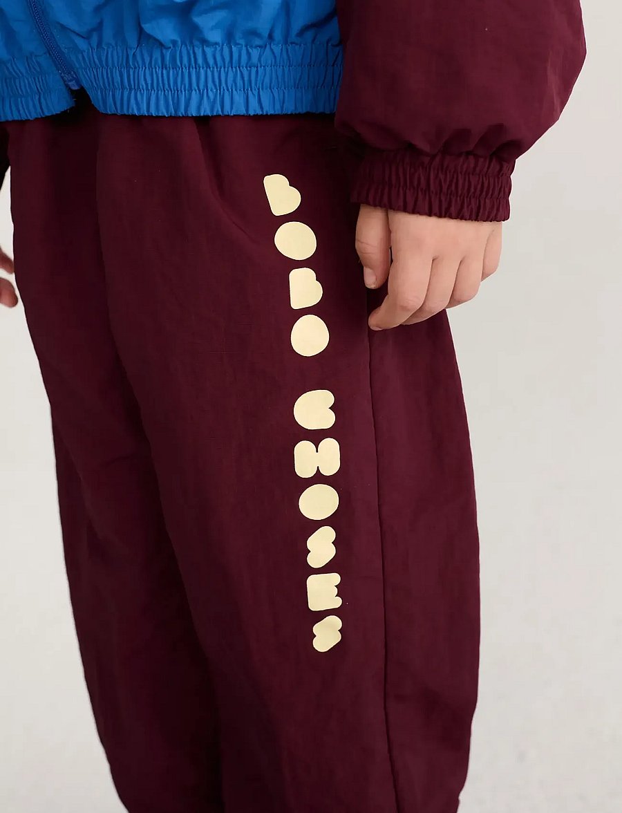 Bobo Choses - Bobo Choses Bolder tracksuit pants - jogginghosen - burgundy - 4