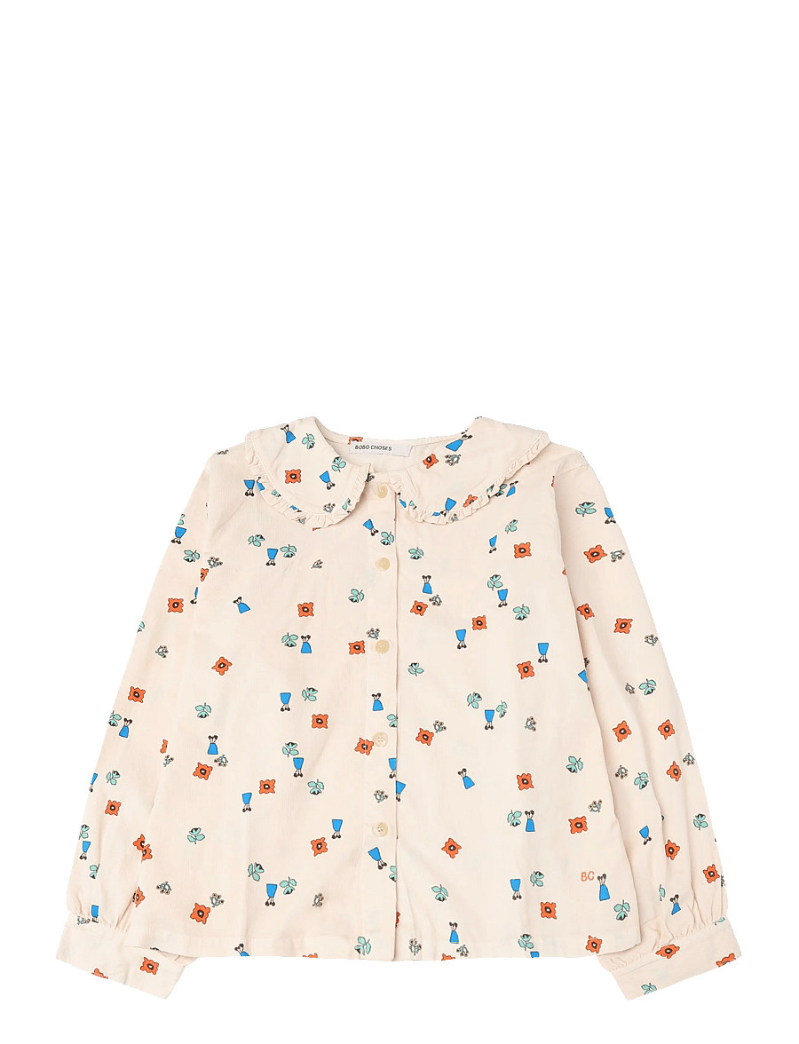 Bobo Choses - Blossom all over blouse Bobo Choses - blusen & tuniken - white - 0