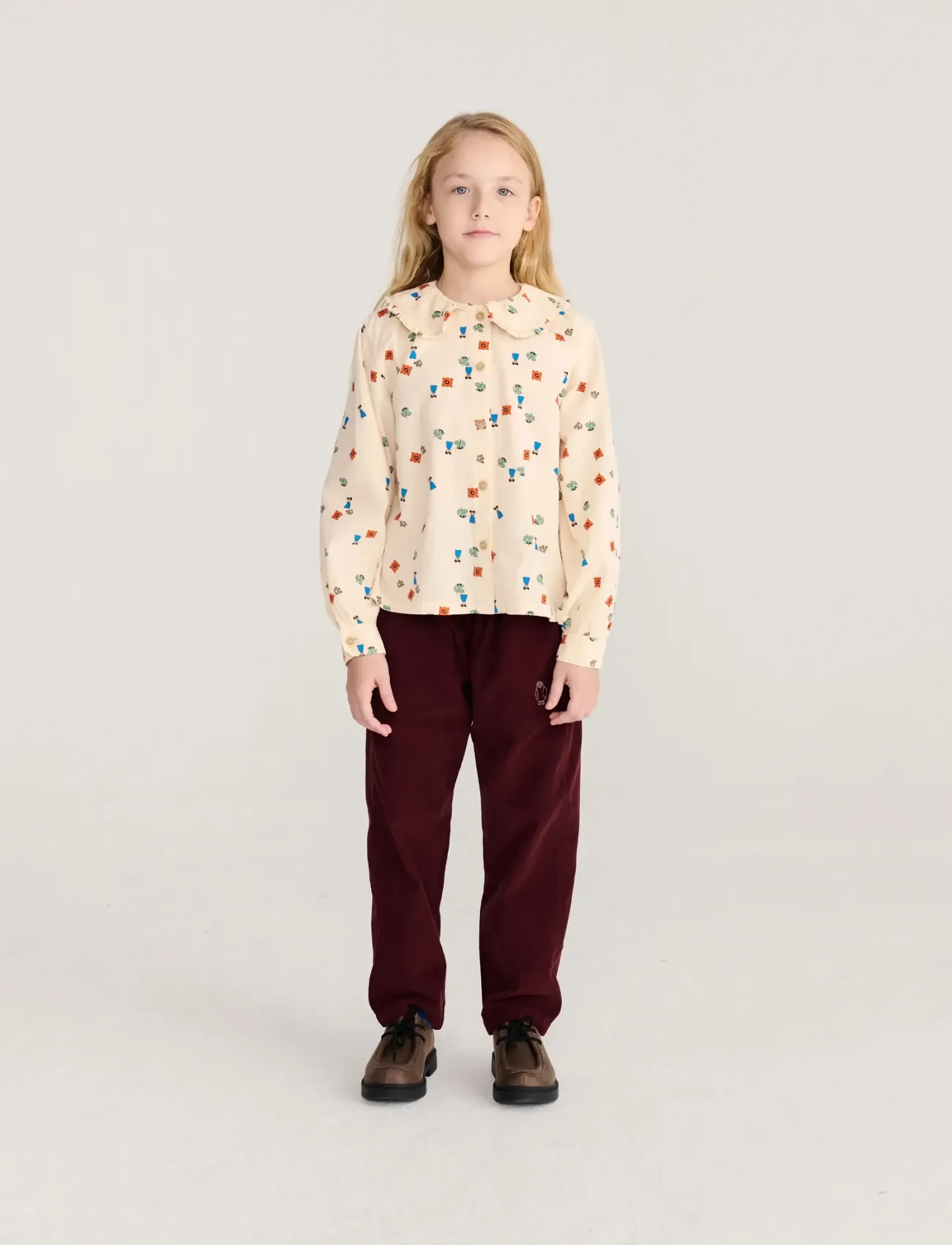 Bobo Choses - Blossom all over  blouse Bobo Choses - blusen & tuniken - white - 3