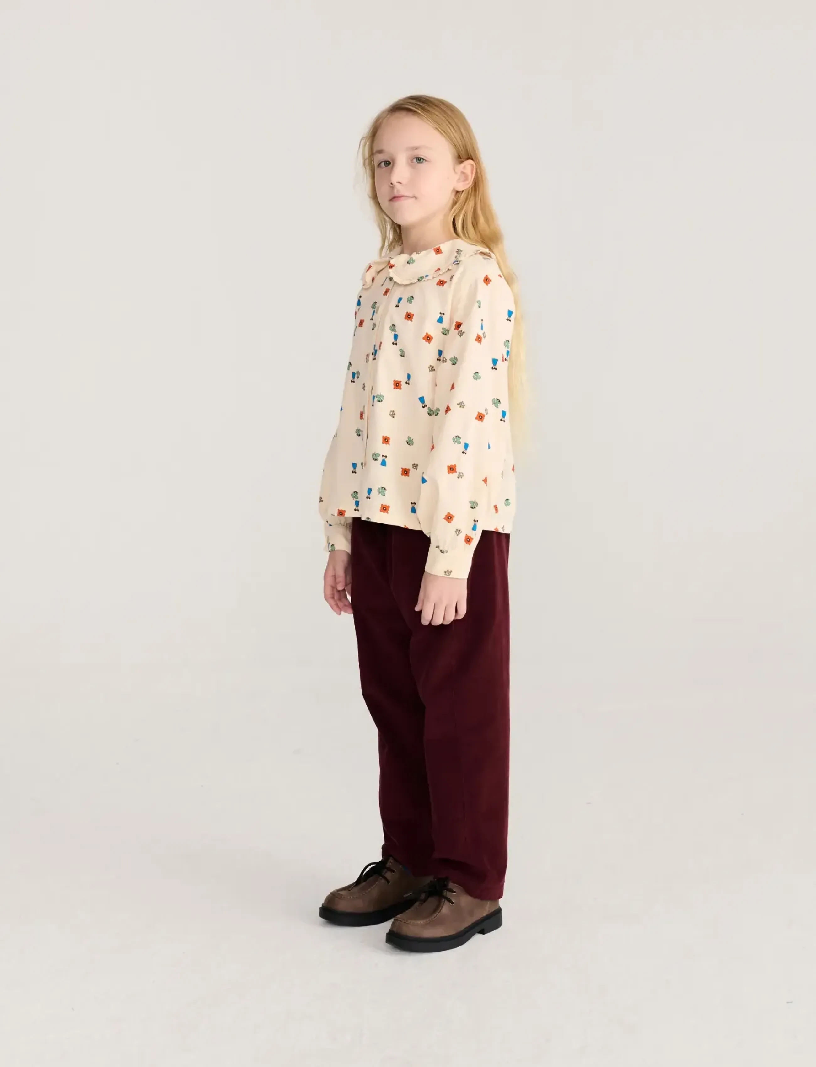 Bobo Choses - Blossom all over  blouse Bobo Choses - blusen & tuniken - white - 4