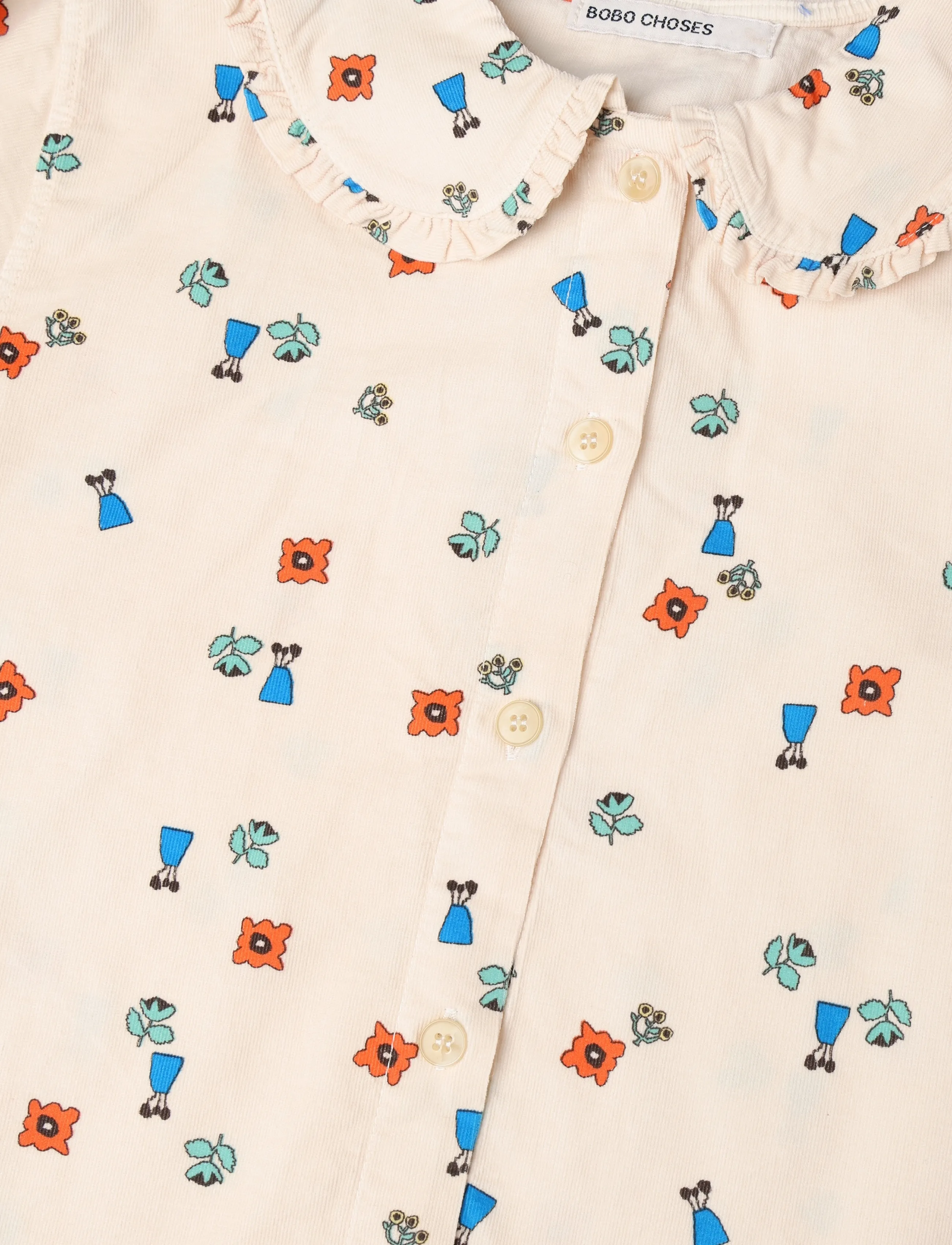 Bobo Choses - Blossom all over  blouse Bobo Choses - white - 2
