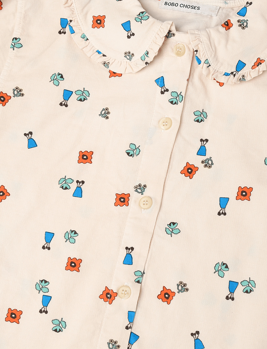 Bobo Choses - Blossom all over blouse Bobo Choses - blusen & tuniken - white - 2