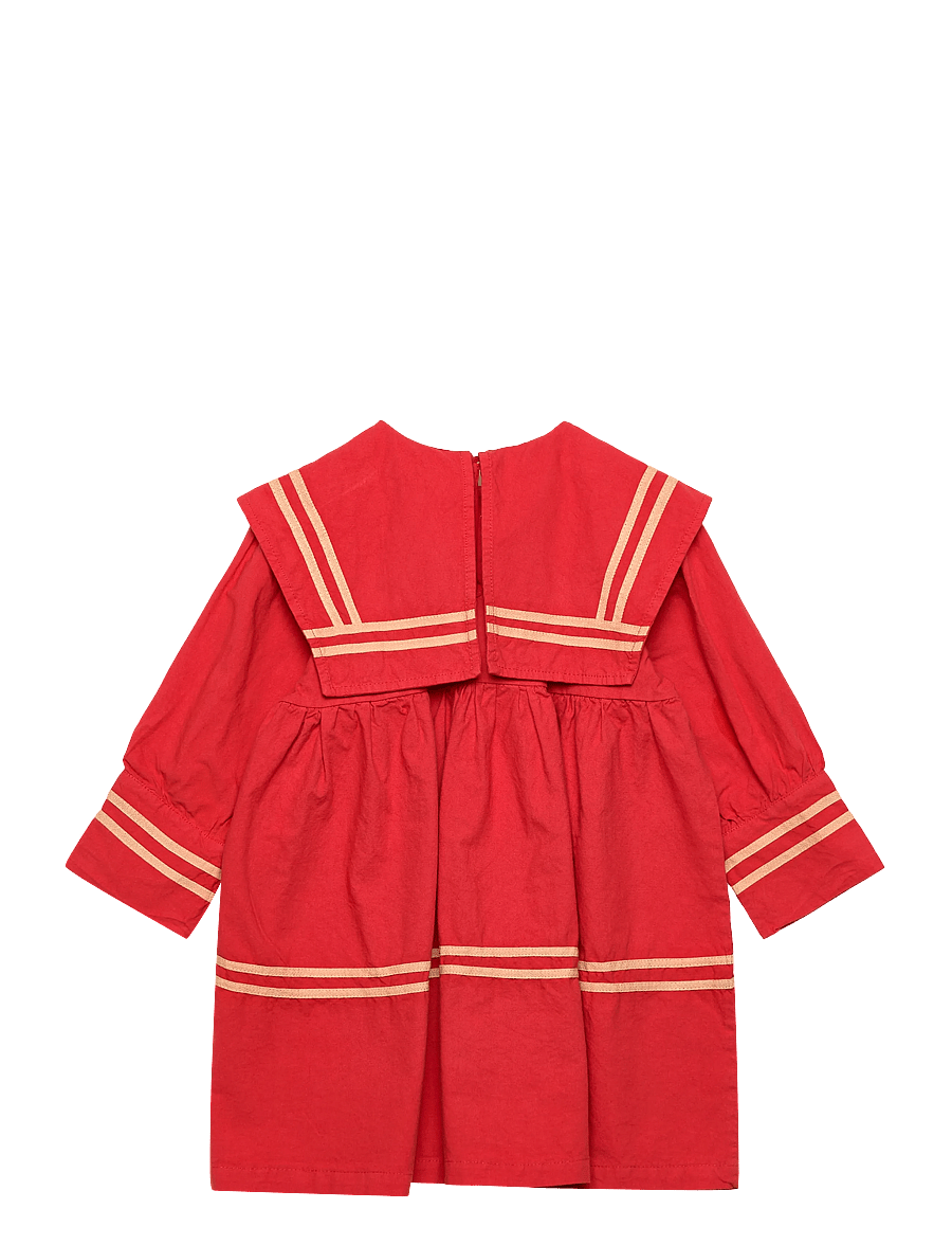 Bobo Choses - Bobo Choses sailor dress BC - kortärmade babyklänningar - red - 1