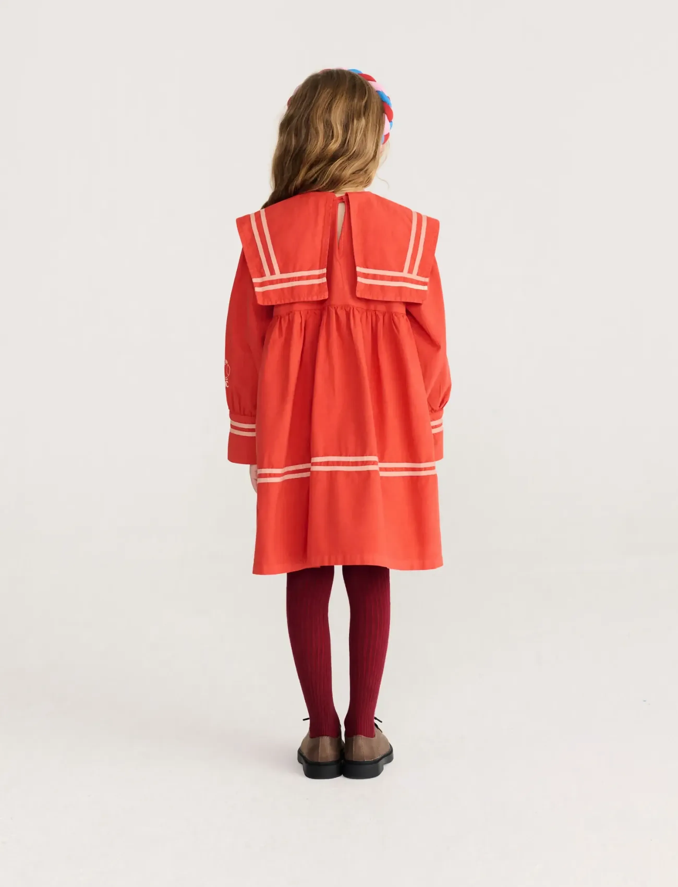 Bobo Choses Bobo Choses sailor dress BC - Kortærmede hverdagskjoler - RED / red