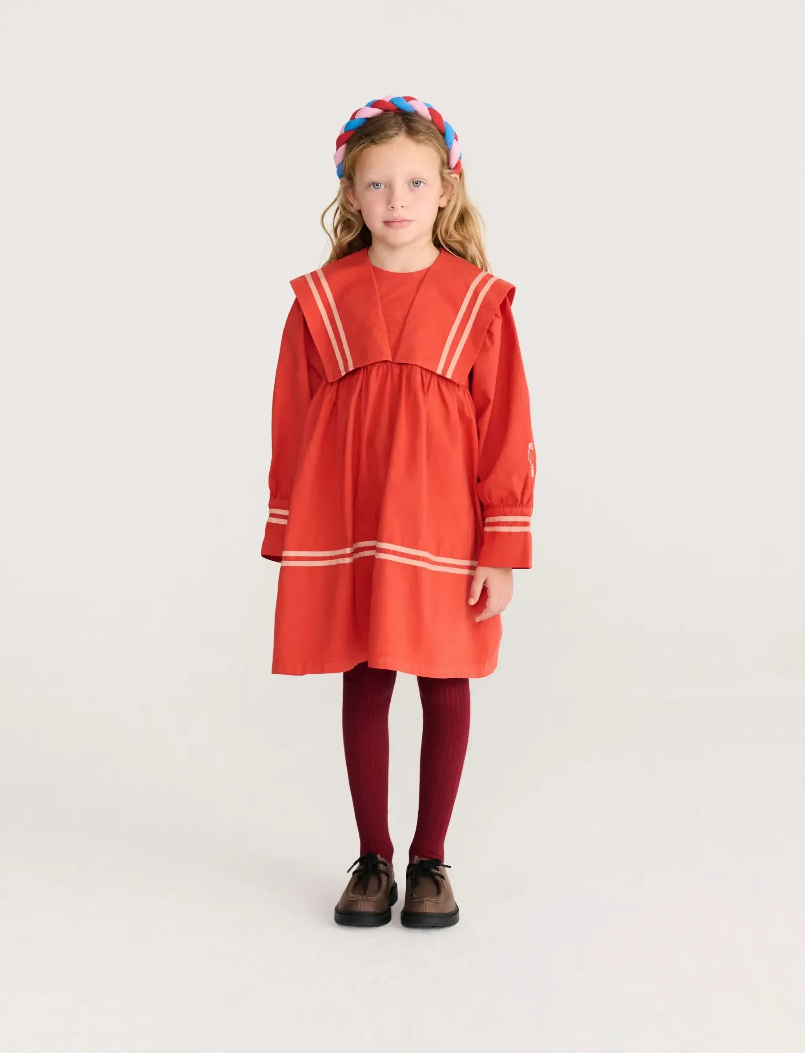 Bobo Choses - Bobo Choses sailor dress BC - kortærmede babykjoler - red - 3