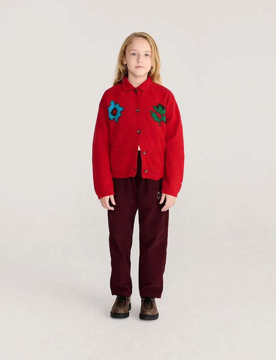 Bobo Choses - Blossom cardigan BC Bobo Choses - kardiganid - red - 3