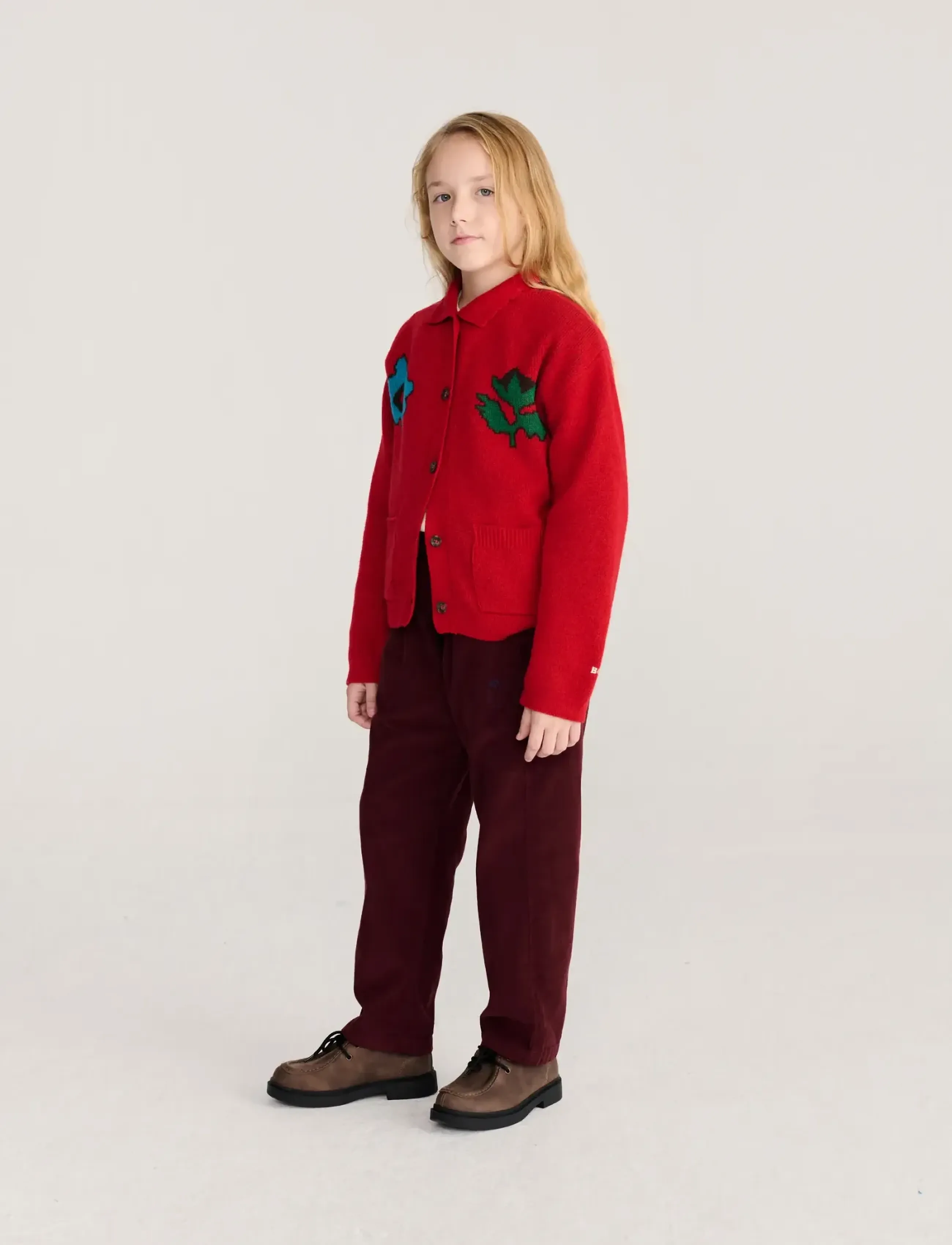 Bobo Choses - Blossom cardigan BC Bobo Choses - kardiganid - red - 4