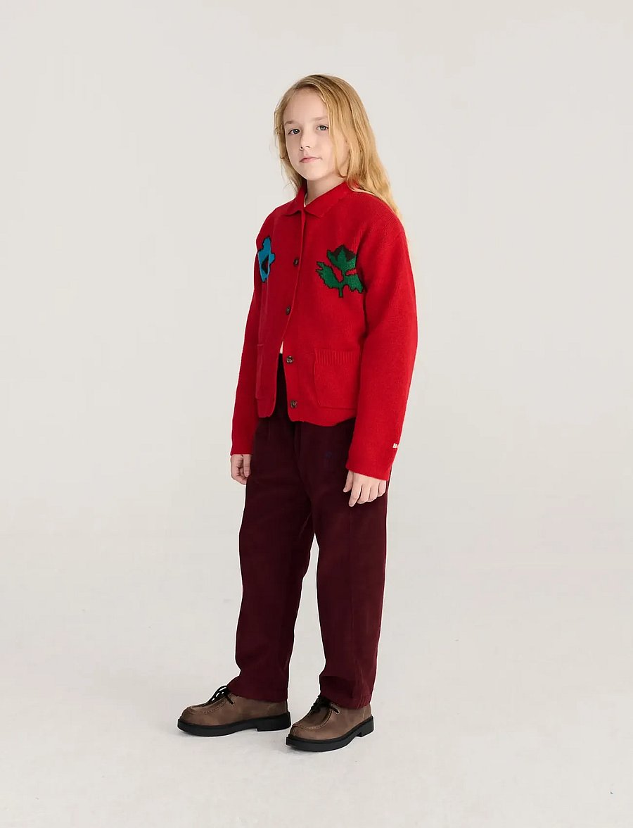Bobo Choses - Blossom cardigan BC Bobo Choses - kardiganid - red - 4
