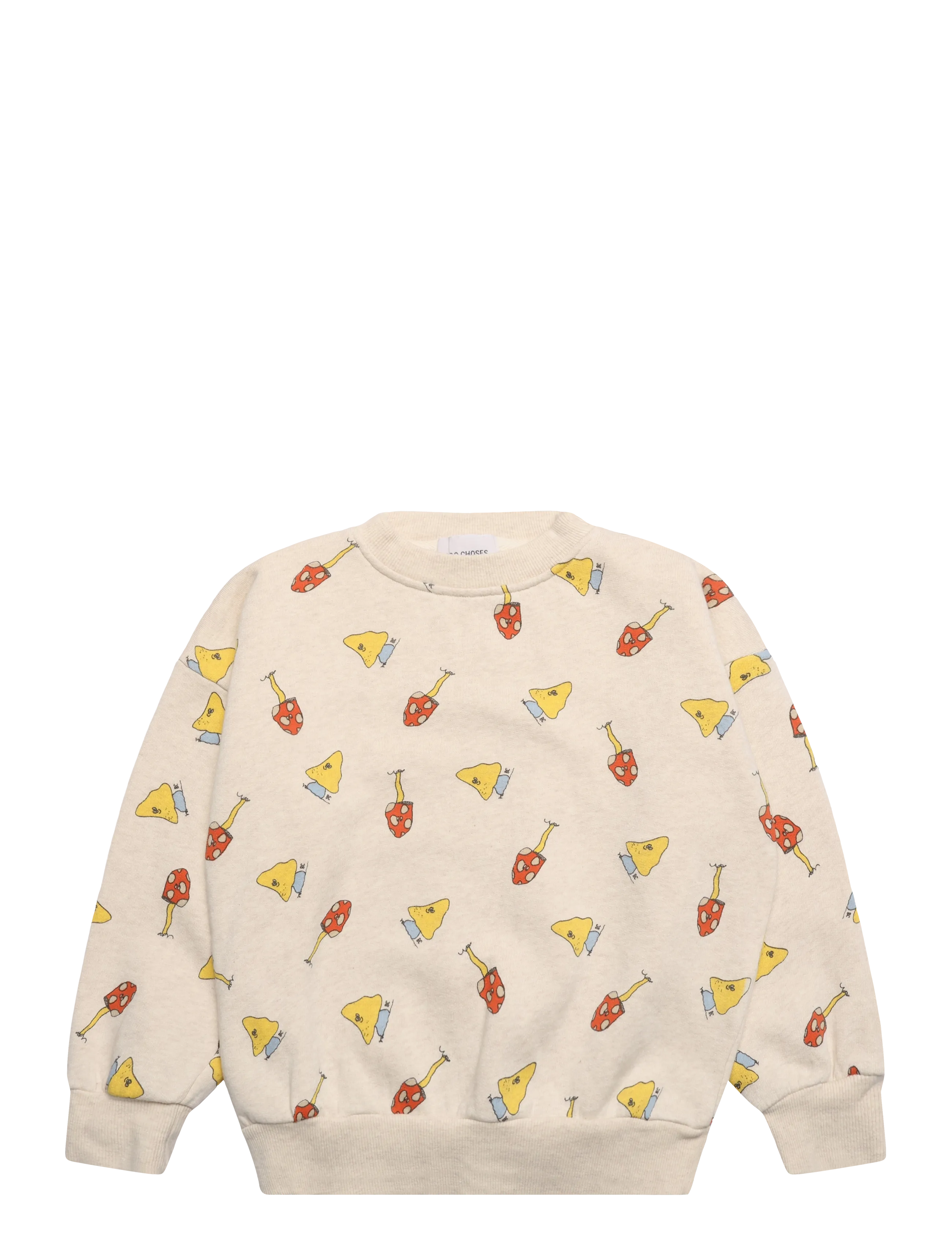 Bobo Choses Mush Monster Duo all over sweatshirt - Shop by age - WHITE / white