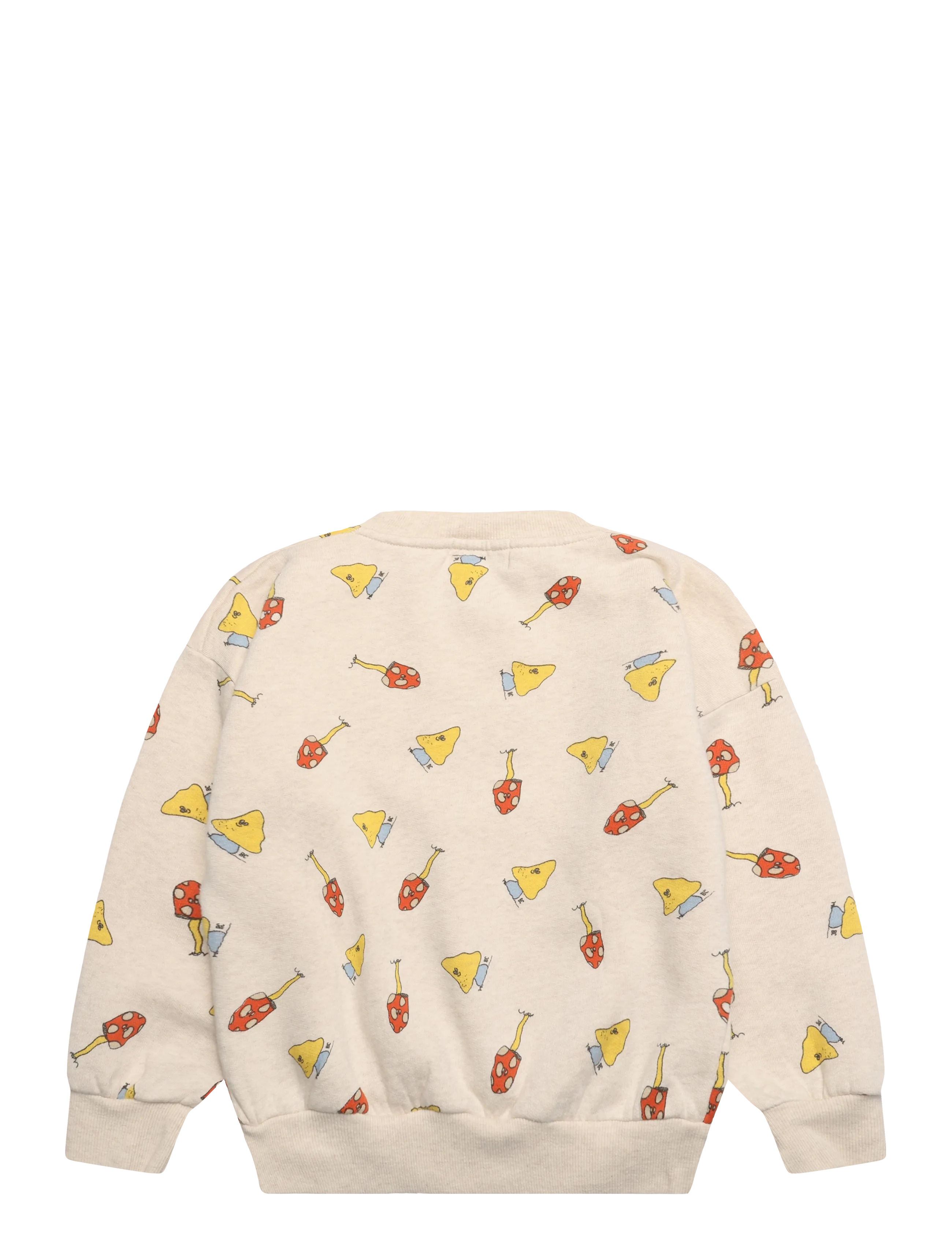 Bobo Choses - Mush Monster Duo all over sweatshirt - sweatshirts - white - 1