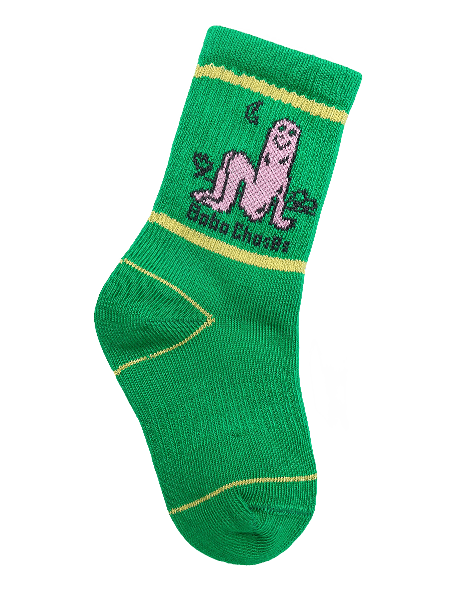 Bobo Choses - Long Puff short socks Bobo Choses - beebisokid - green - 1