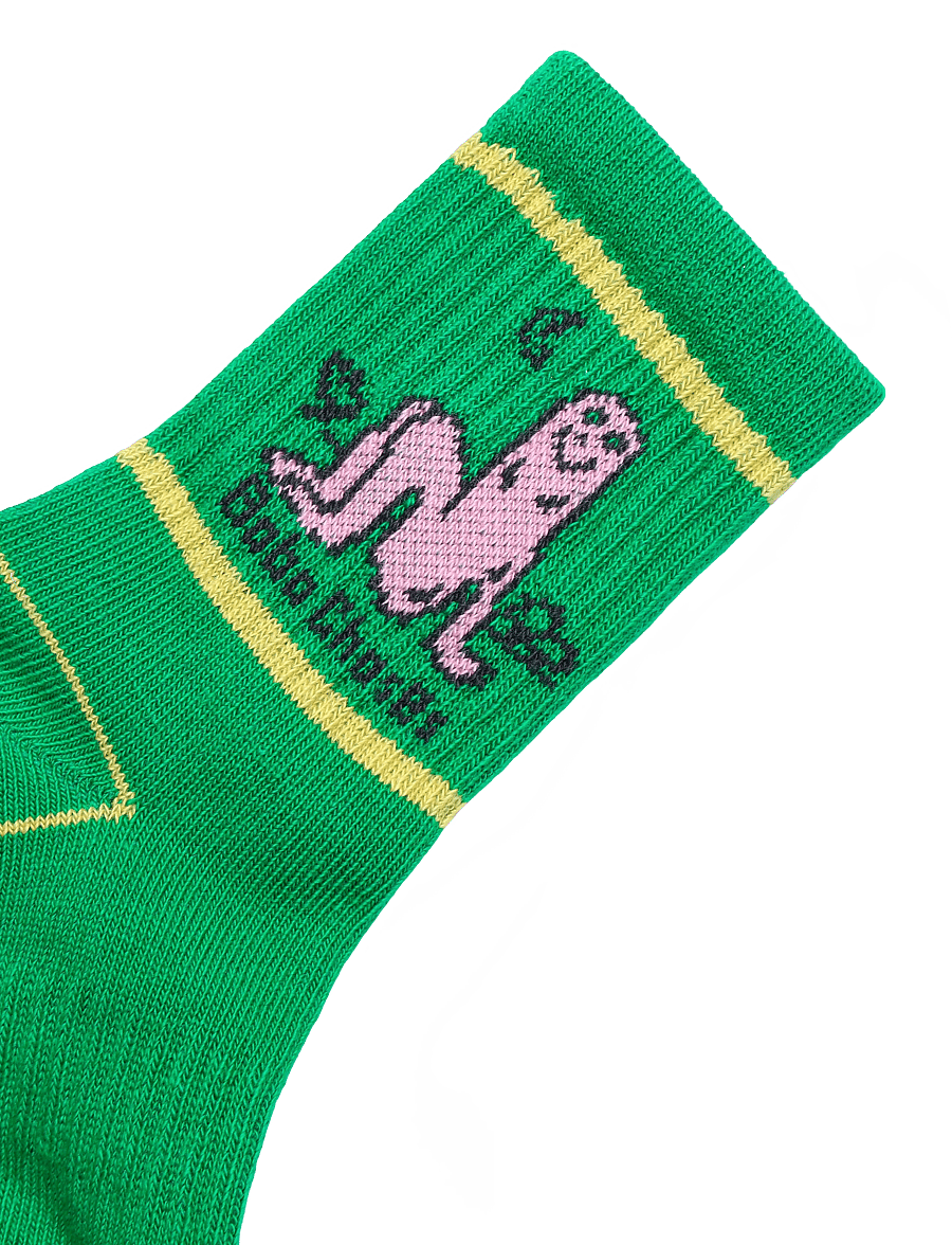 Bobo Choses - Long Puff short socks Bobo Choses - beebisokid - green - 2