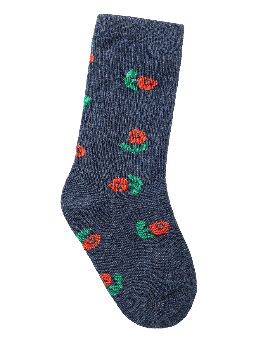 Bobo Choses - Stamp Bloom all over long socks - strümpfe - purple - 2