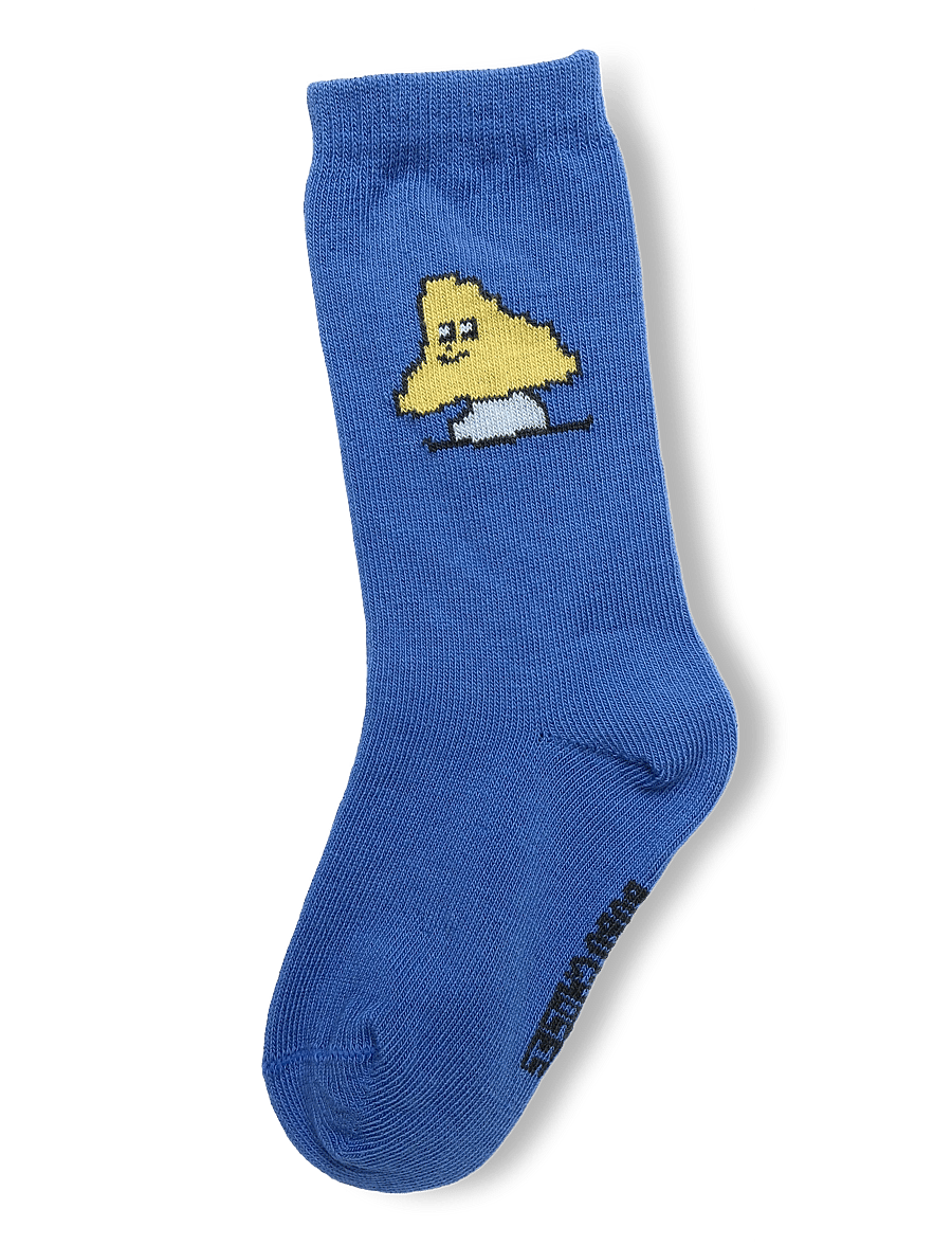 Bobo Choses - Mush Monster long socks Bobo Choses - sokid - blue - 0