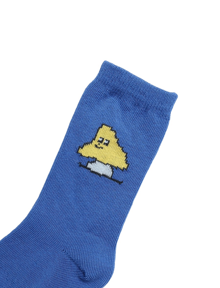 Bobo Choses - Mush Monster long socks Bobo Choses - sokid - blue - 2