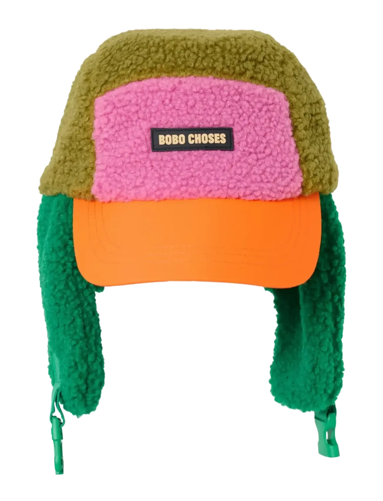 Bobo Choses Softpaw Monster all over winter cap - Talvemütsid - PINK / pink/rose