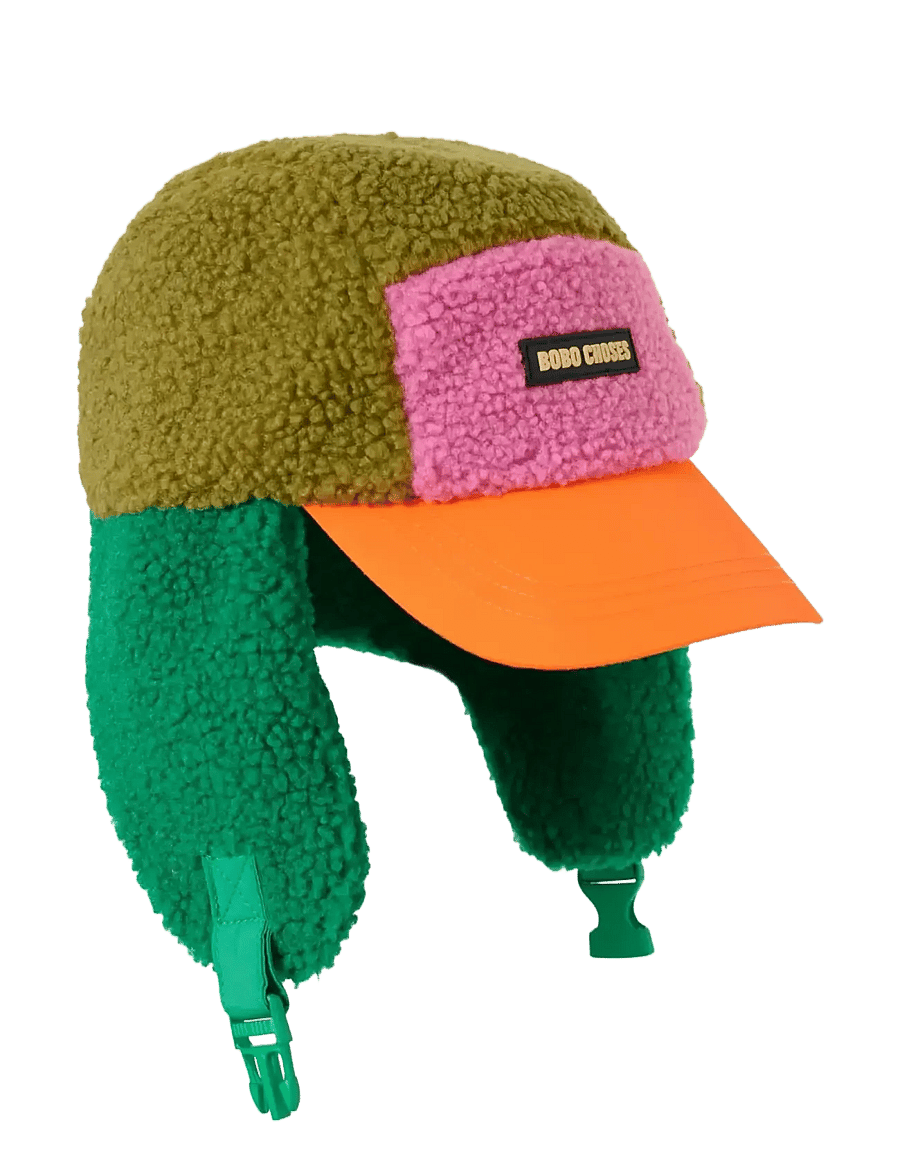 Bobo Choses - Softpaw Monster all over winter cap - talvemütsid - pink - 2