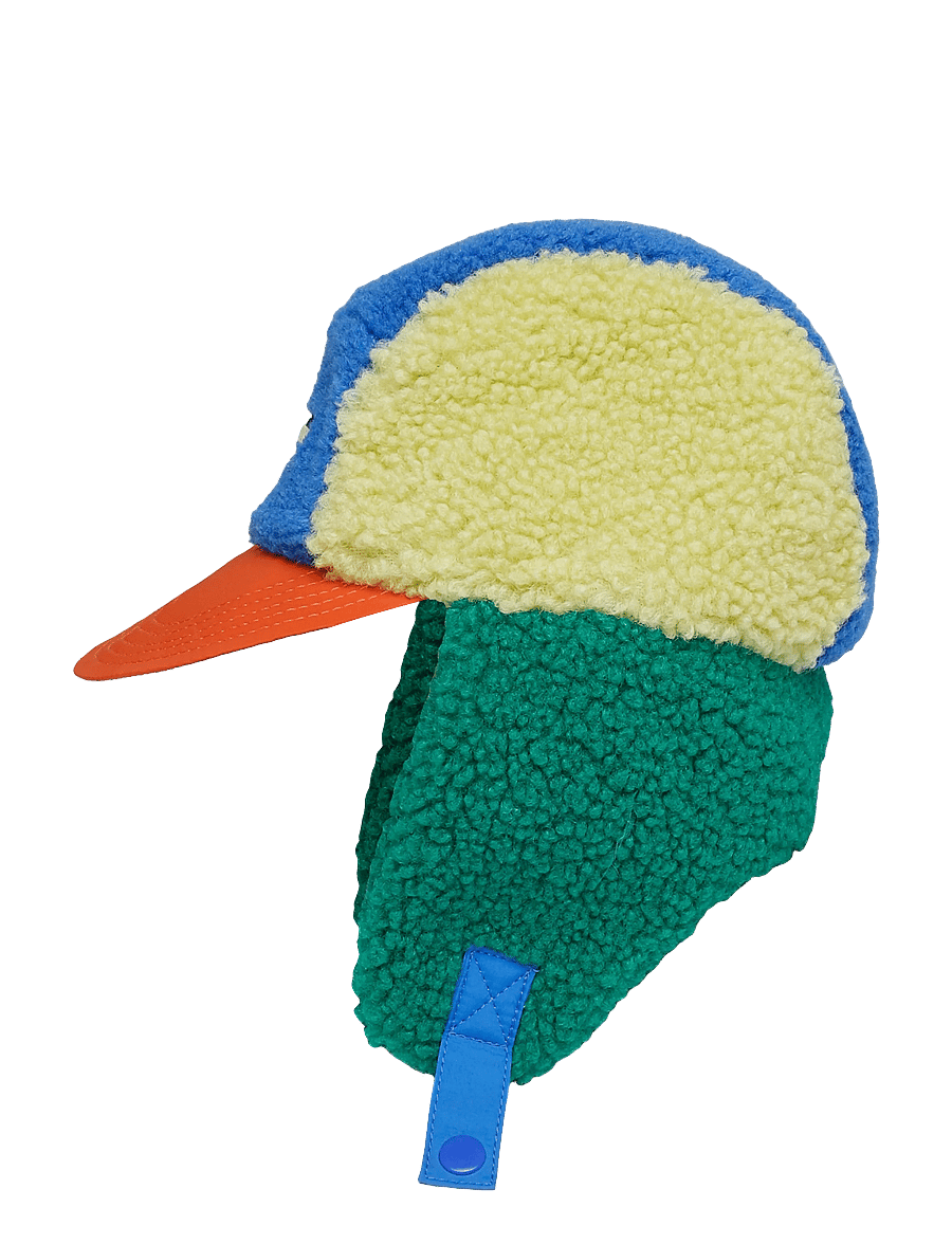 Bobo Choses - Bobo Choses color block sheepskin chapka - vintermössor - multi coloured - 2