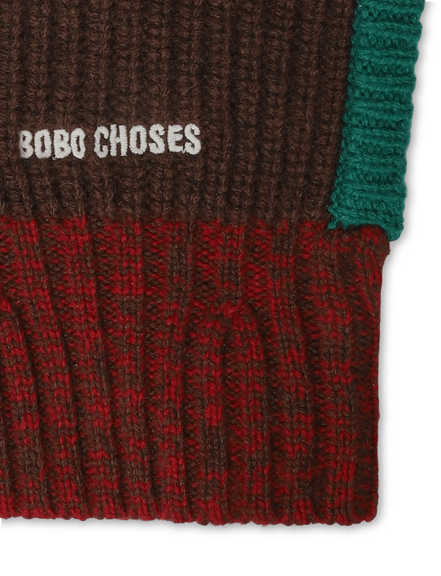 Bobo Choses - Bobo Choses knitted balaclava Bobo Choses - vinteraccessoarer - multi coloured - 2
