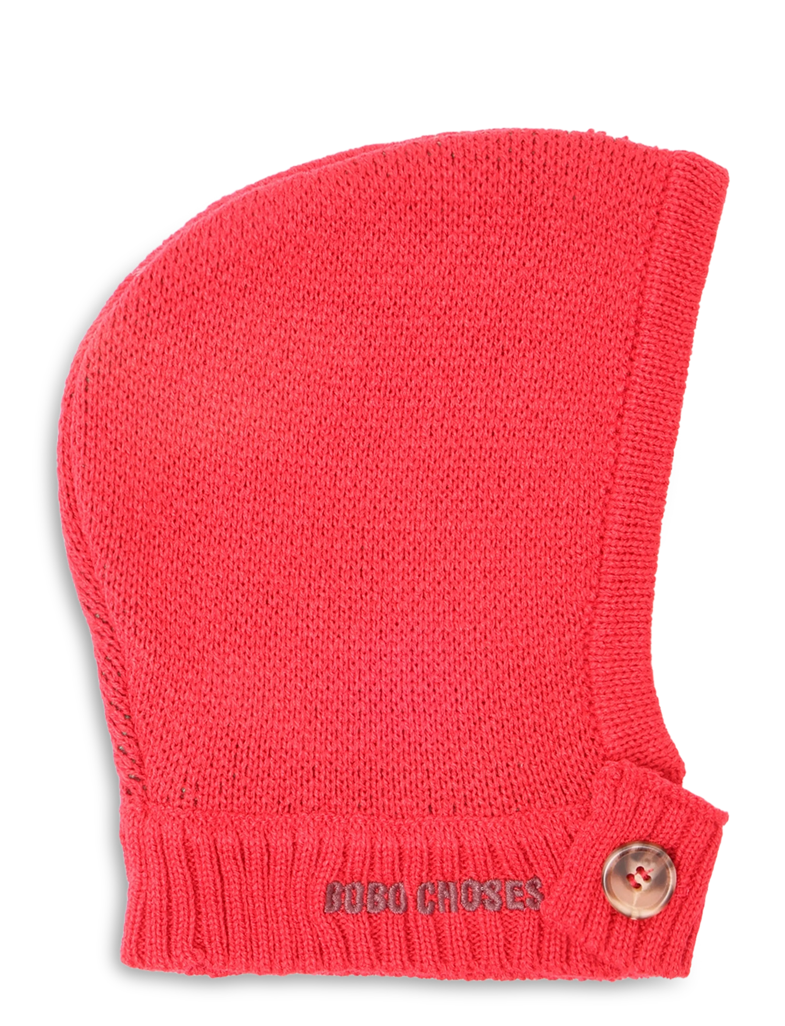 Bobo Choses - Blossom knitted balaclava Bobo Choses - red - 1
