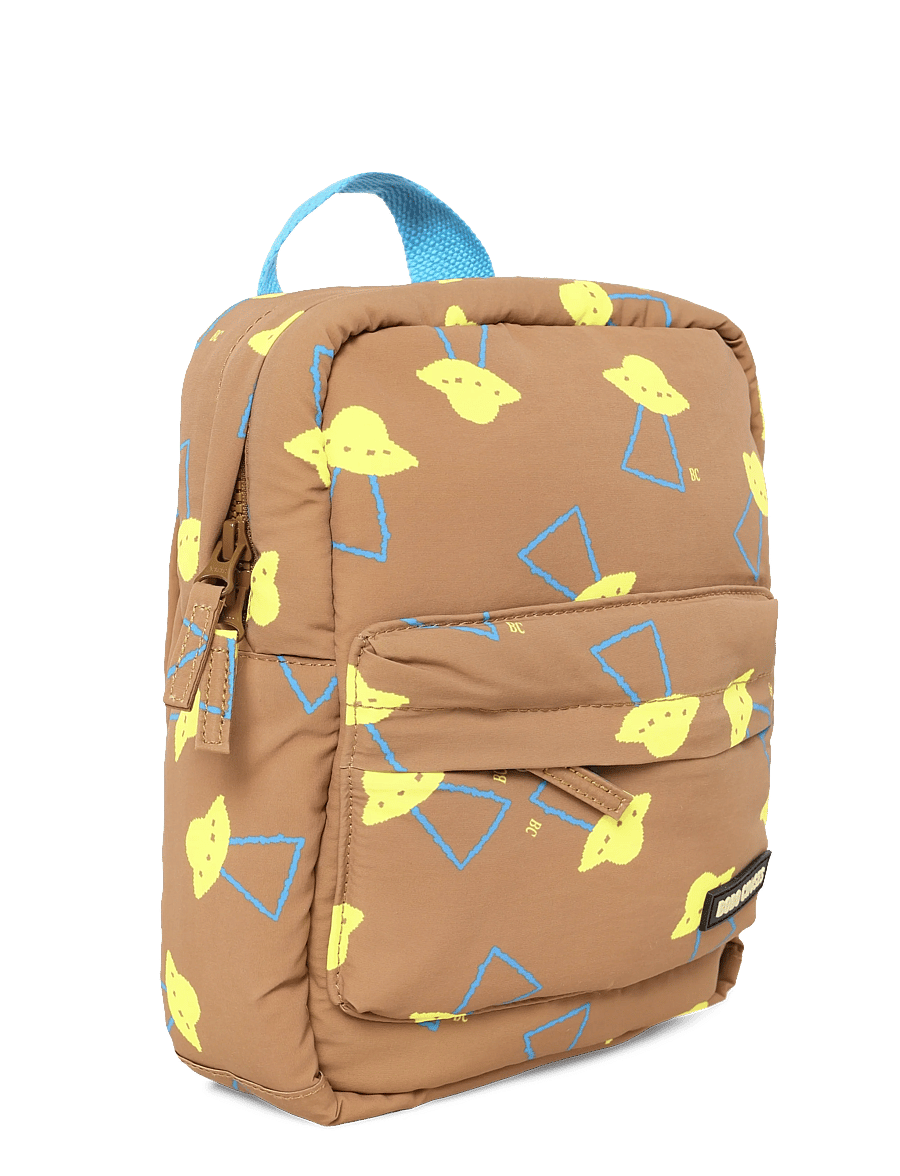 Bobo Choses - Pixel Abduction all over backpack - seljakotid - brown - 2
