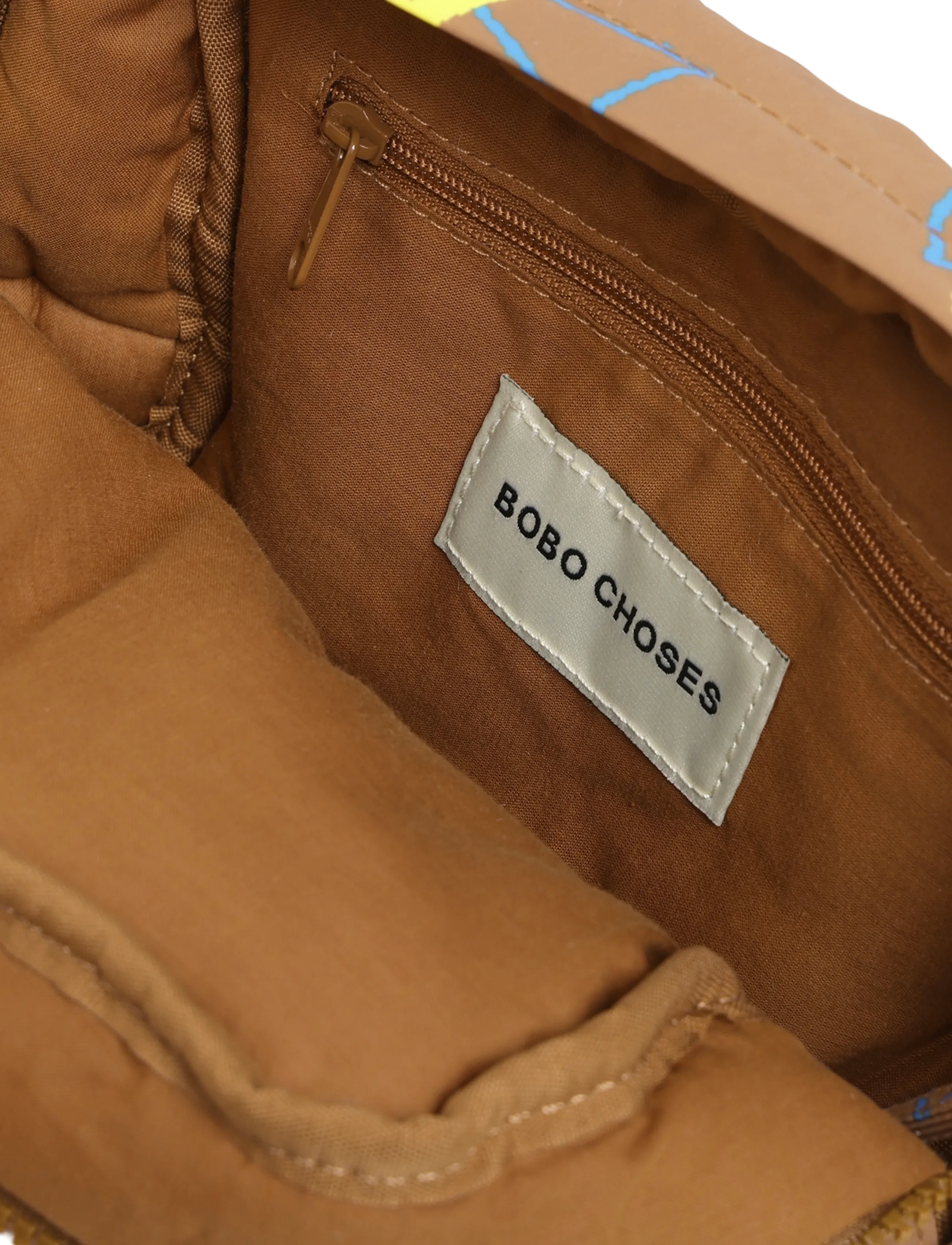 Bobo Choses - Pixel Abduction all over backpack - brown - 4