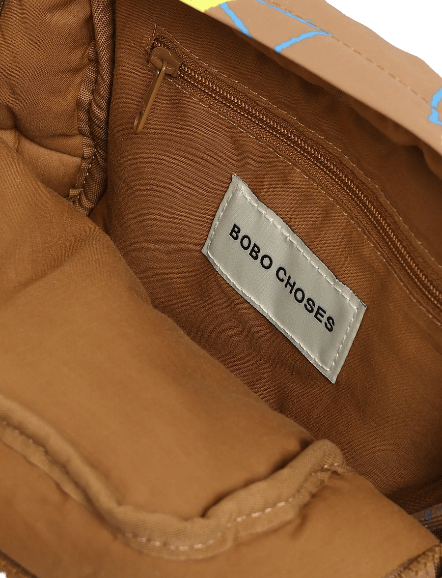 Bobo Choses - Pixel Abduction all over backpack - seljakotid - brown - 4