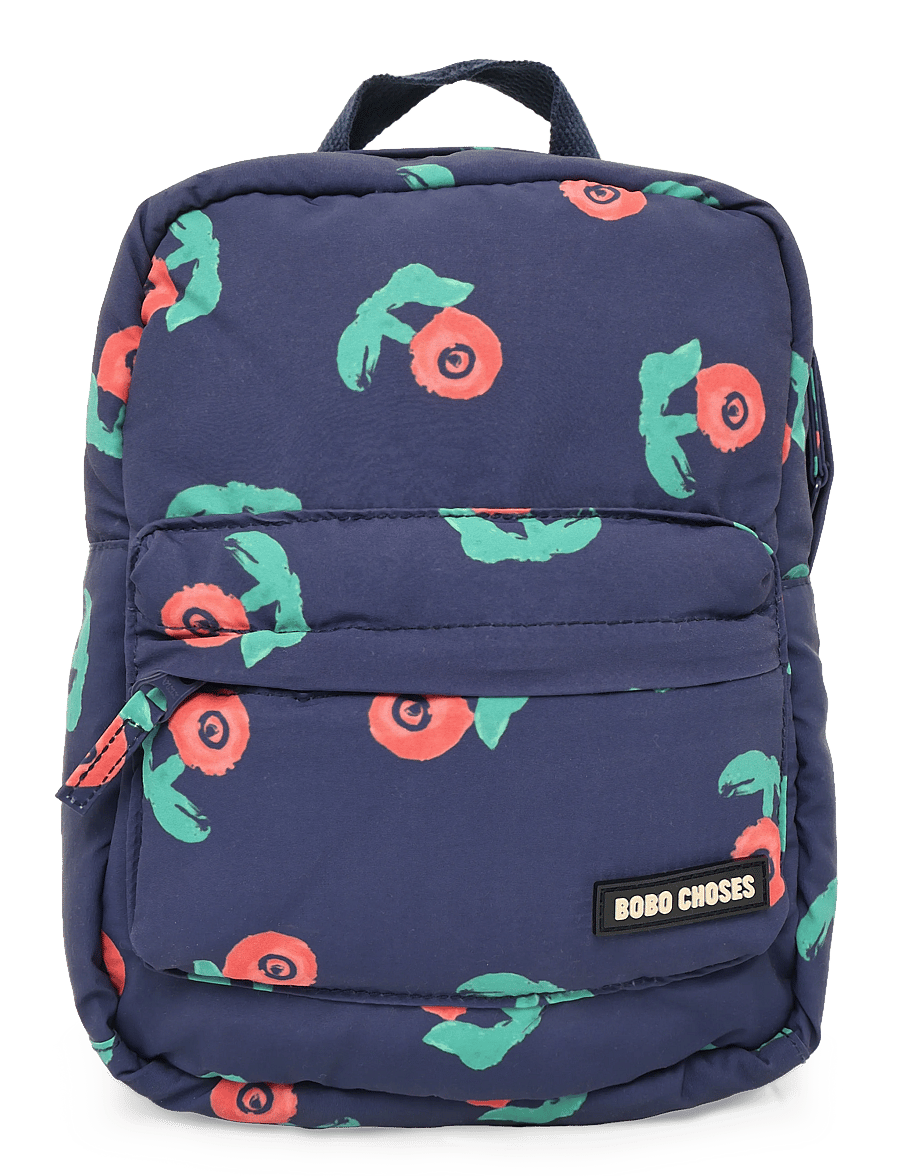 Bobo Choses - Stamp bloom all over backpack - ryggsäckar - purple - 0