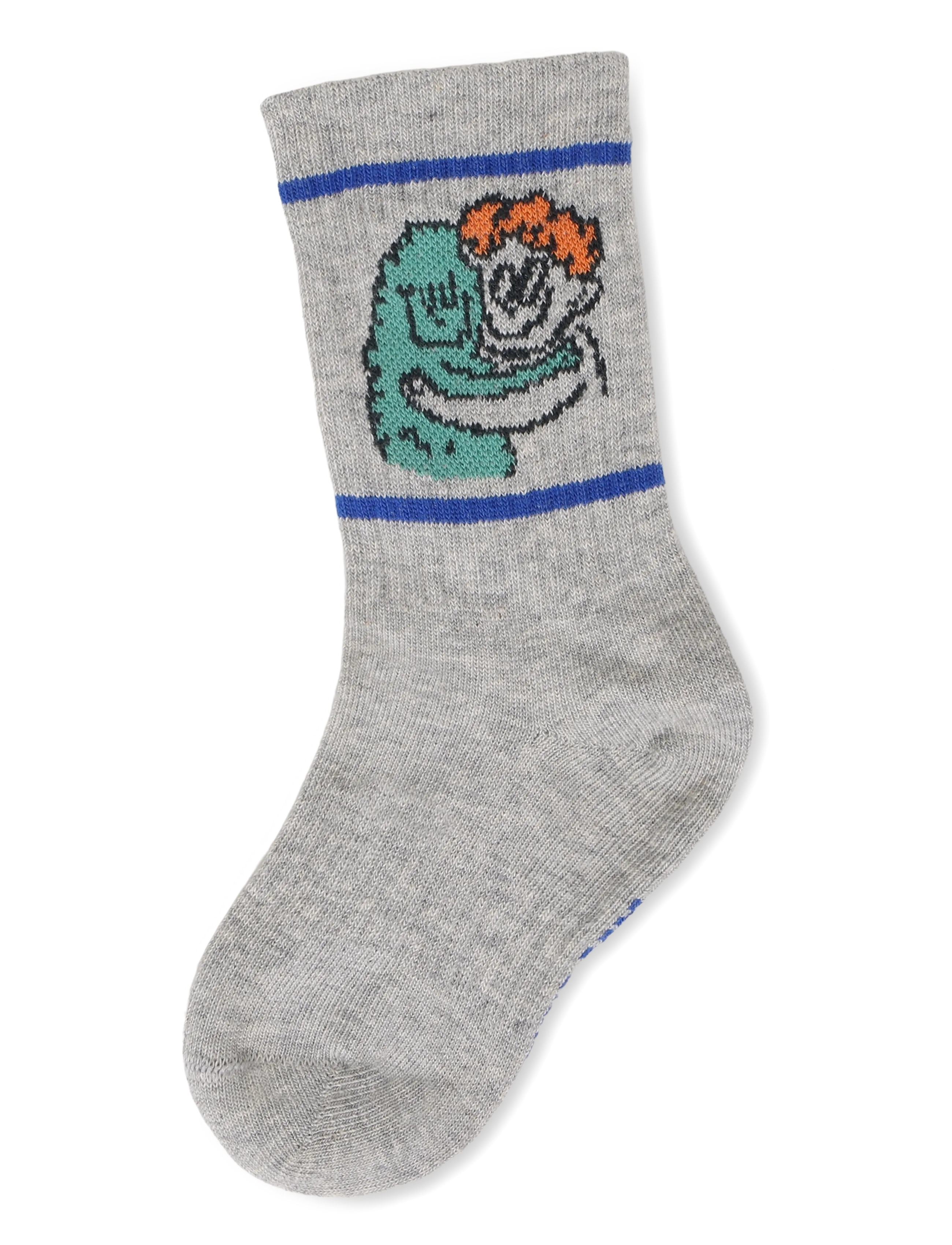 Bobo Choses Hug Hairy Monster short socks - Back to school - GREY / grey