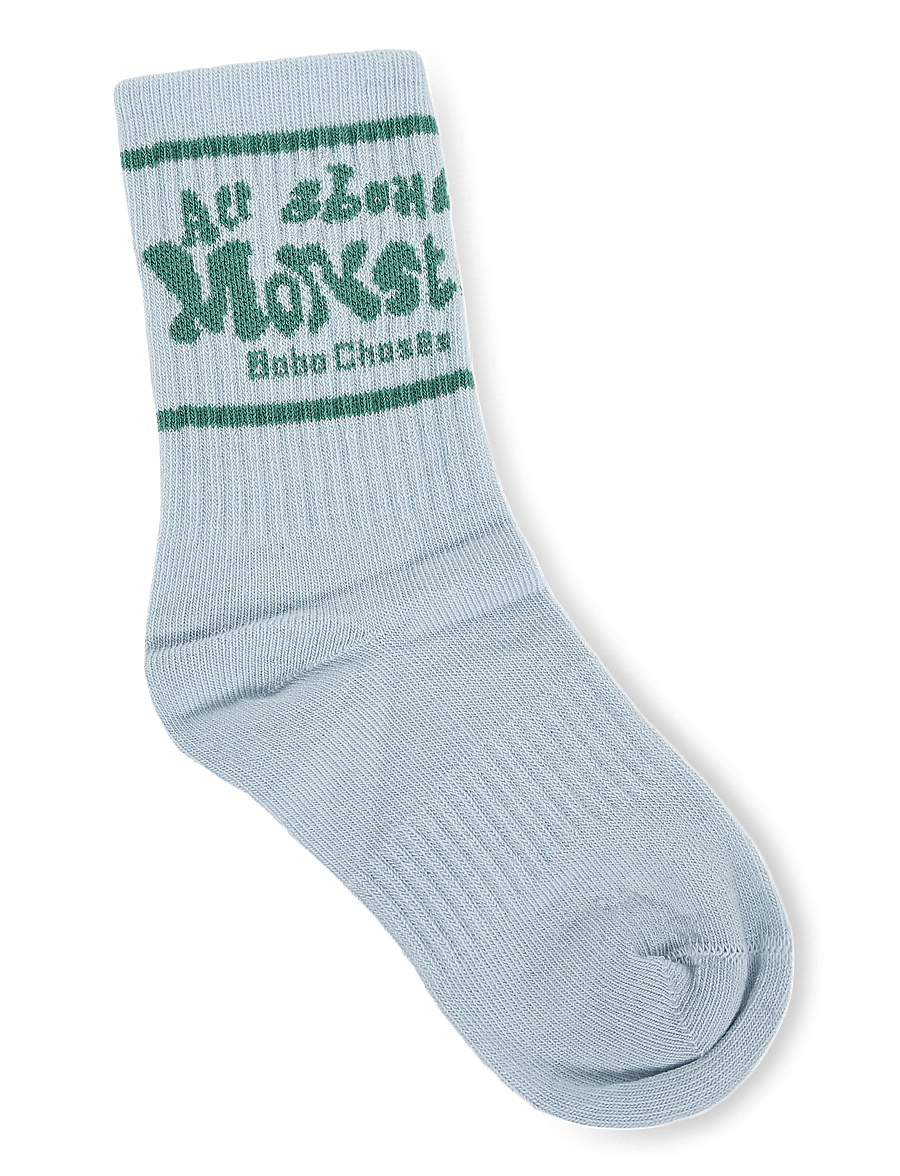 Bobo Choses - All About Monsters short socks - sokid - blue - 1