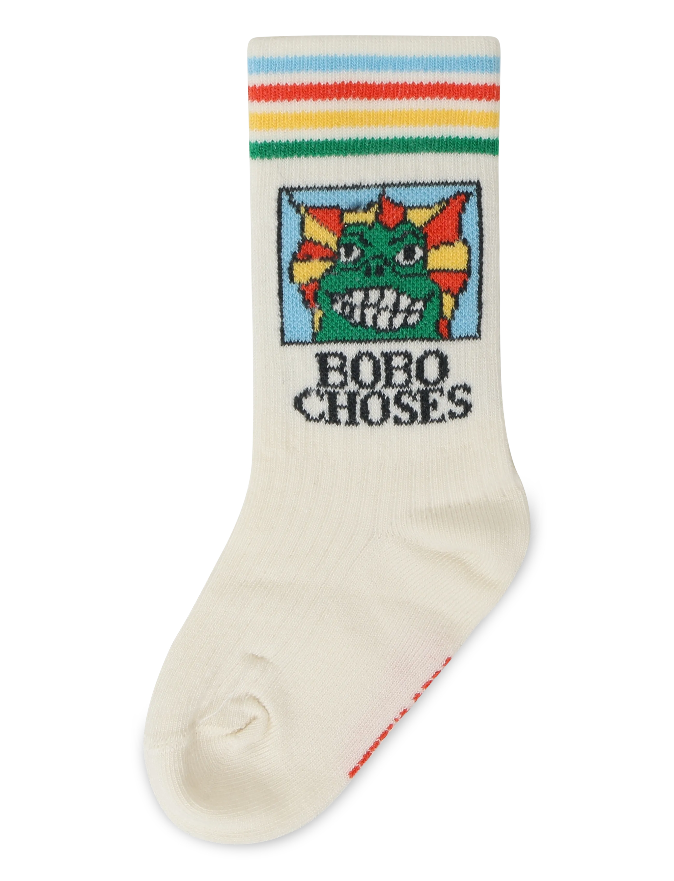 Bobo Choses Beast long socks Bobo Choses - Strümpfe - WHITE / white