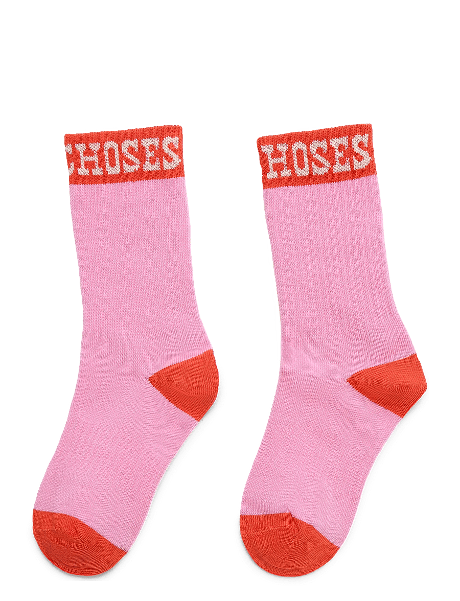 Bobo Choses - Bobo Choses Pop long socks - strømper - pink - 0