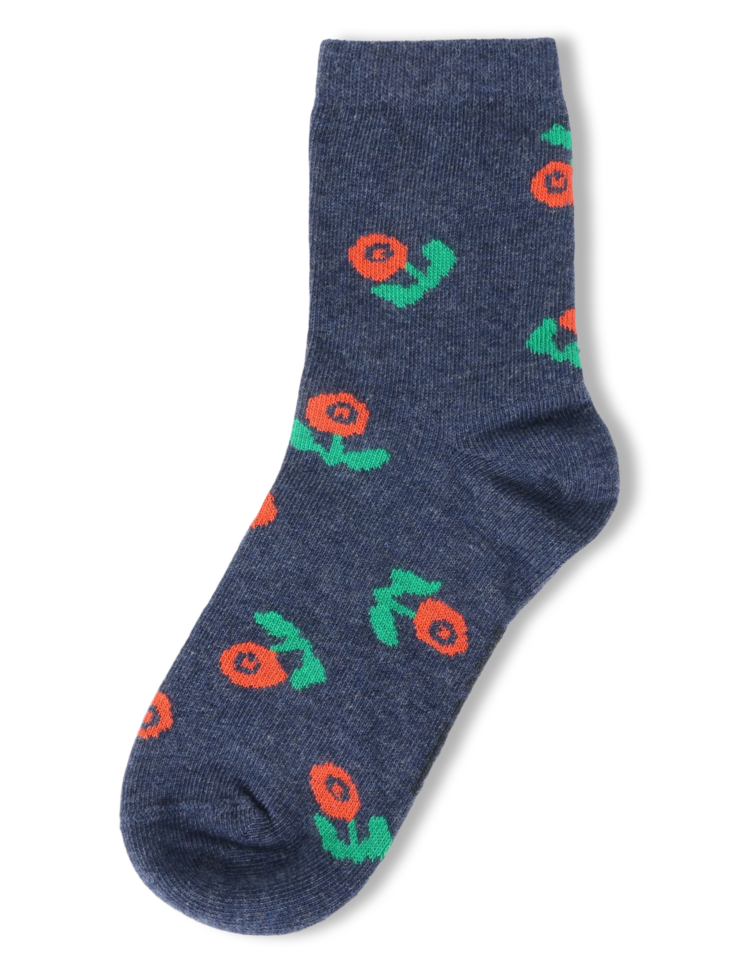 Bobo Choses Stamp Bloom all over short socks - Sokid ja sukkpüksid - PURPLE / purple