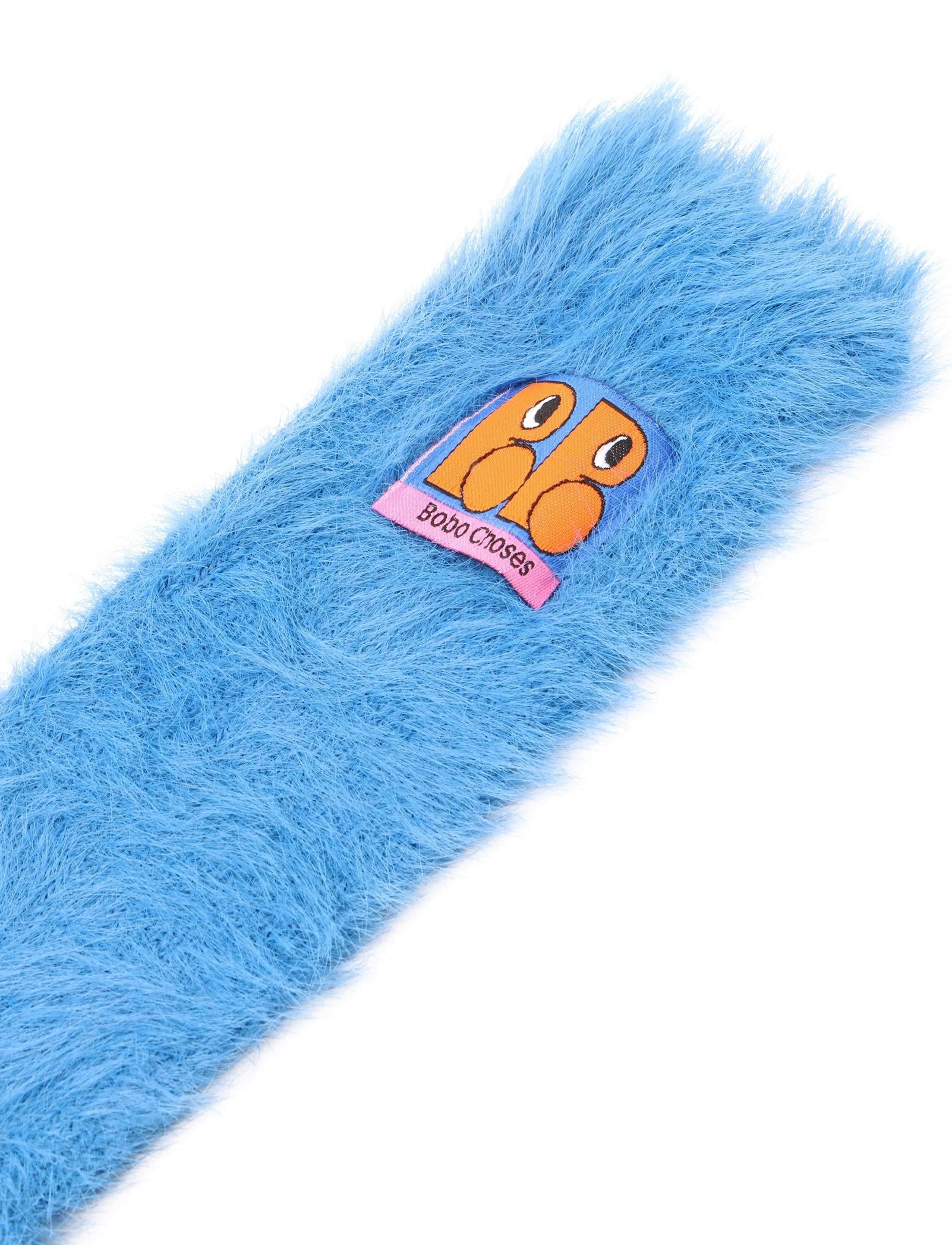 Bobo Choses - Booo bo Choses Tag furry socks - socks - blue - 2